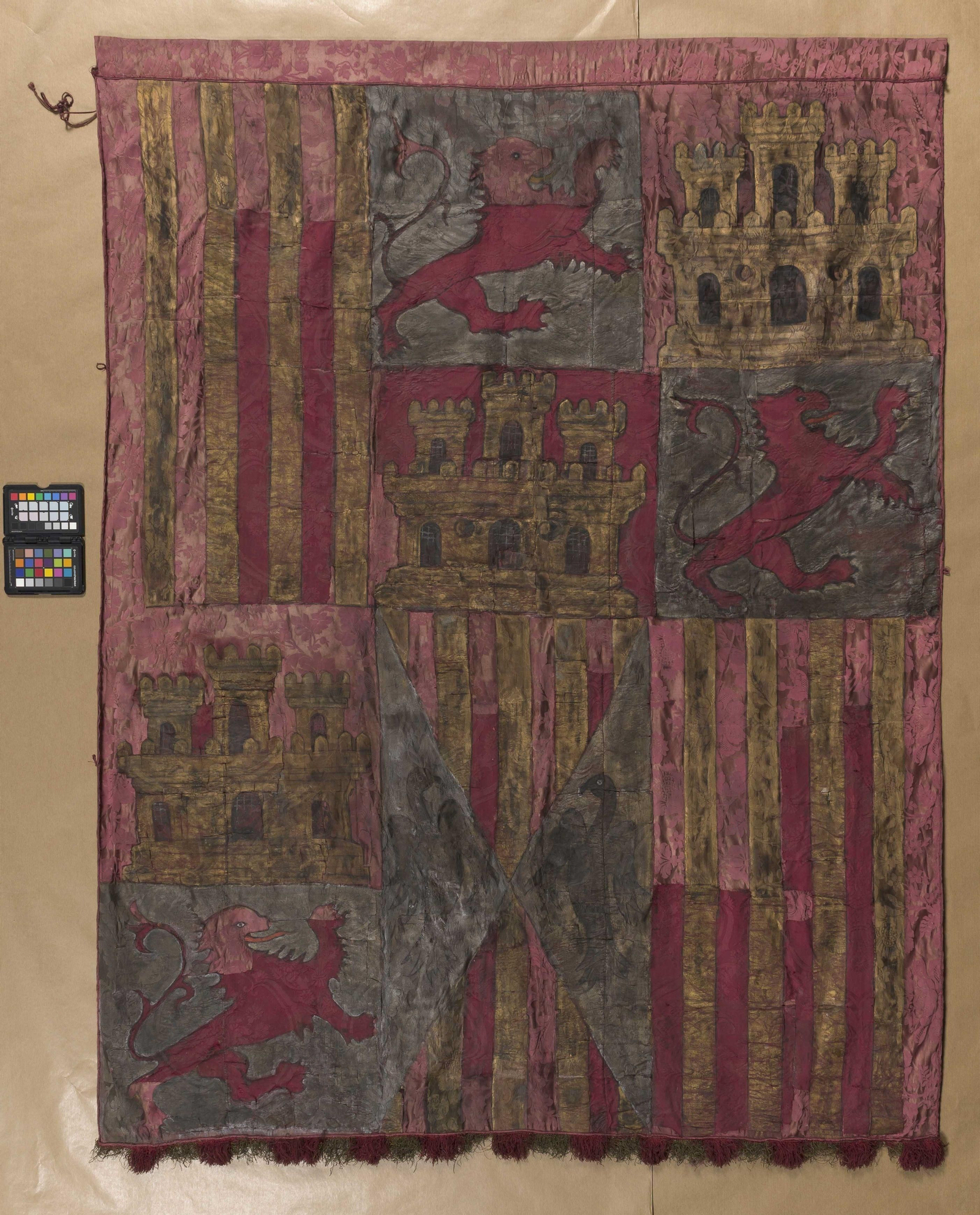 Una de las banderas.