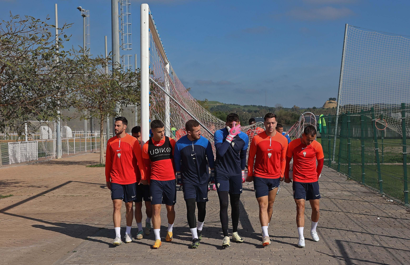 Imágenes del entrenamiento del Algeciras CF