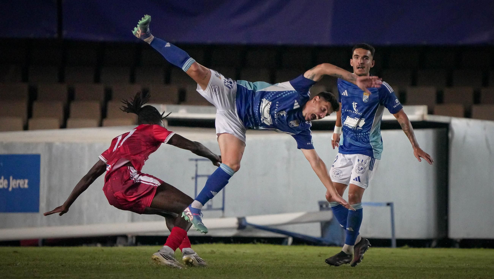 Imágenes del partido del Xerez CD - Minera