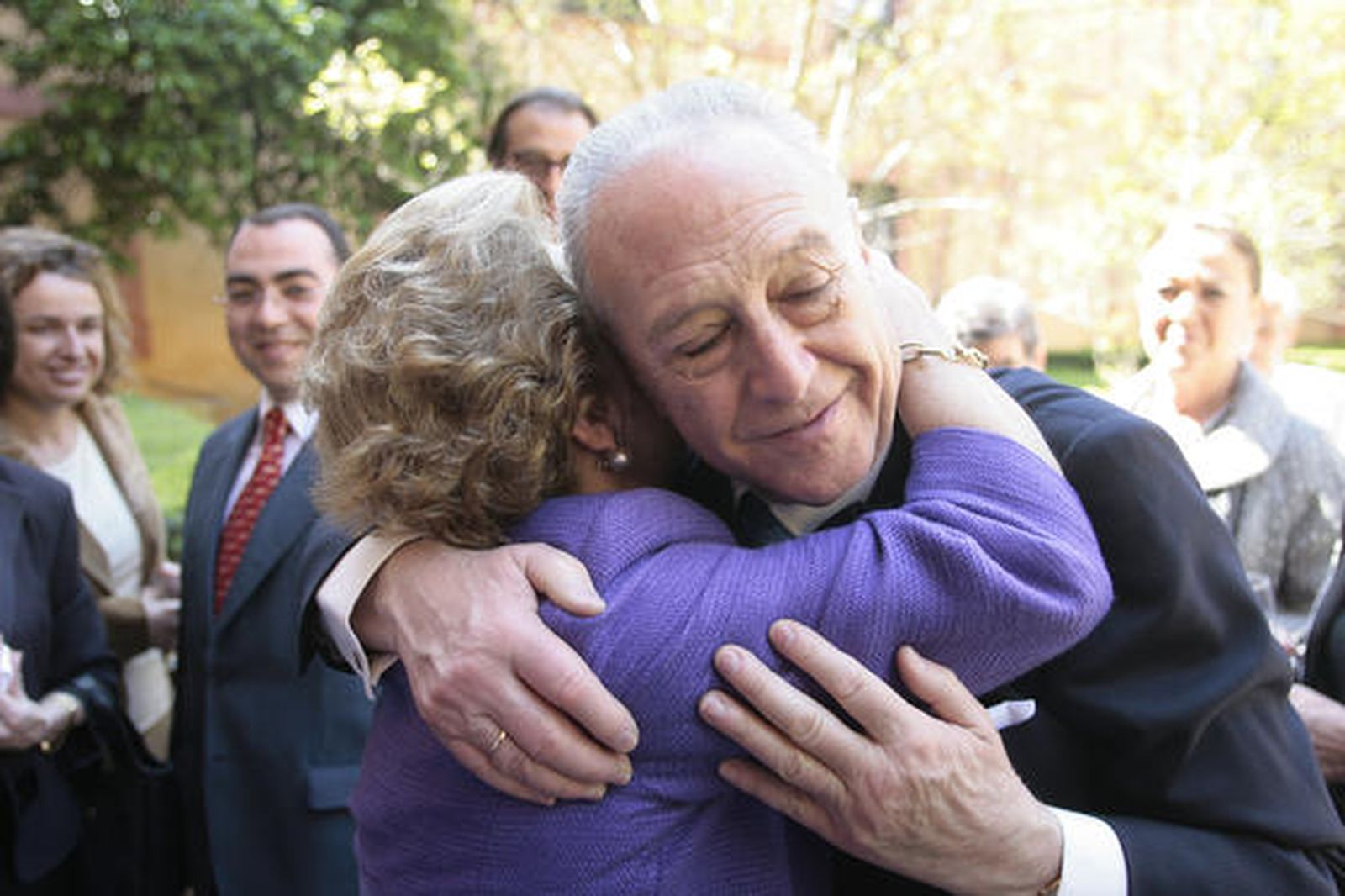 Fernando Mª Cano-Romero tras el acto.

Foto: Juan Carlos Munoz