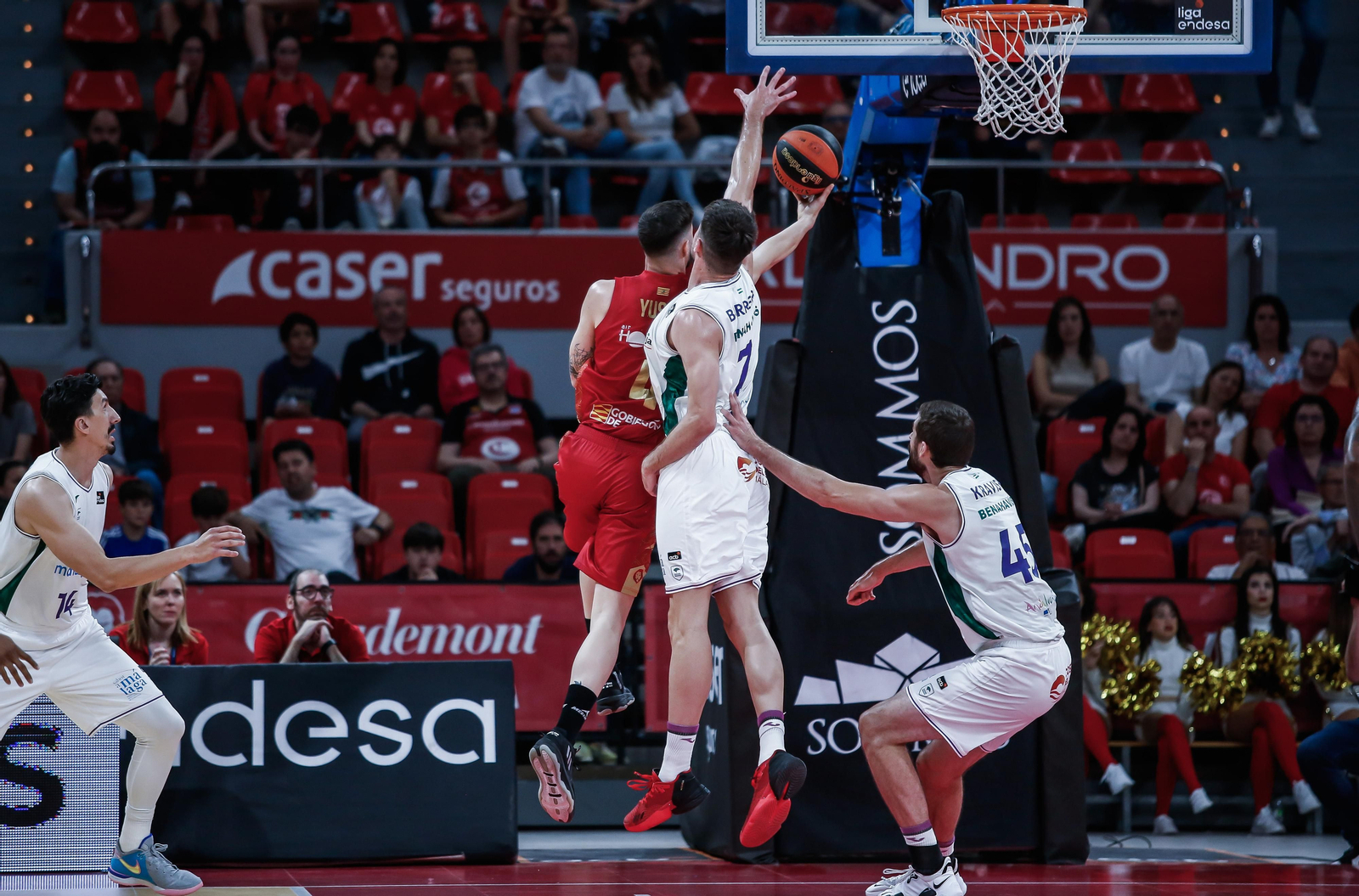 El Casademont Zaragoza - Unicaja, en fotos