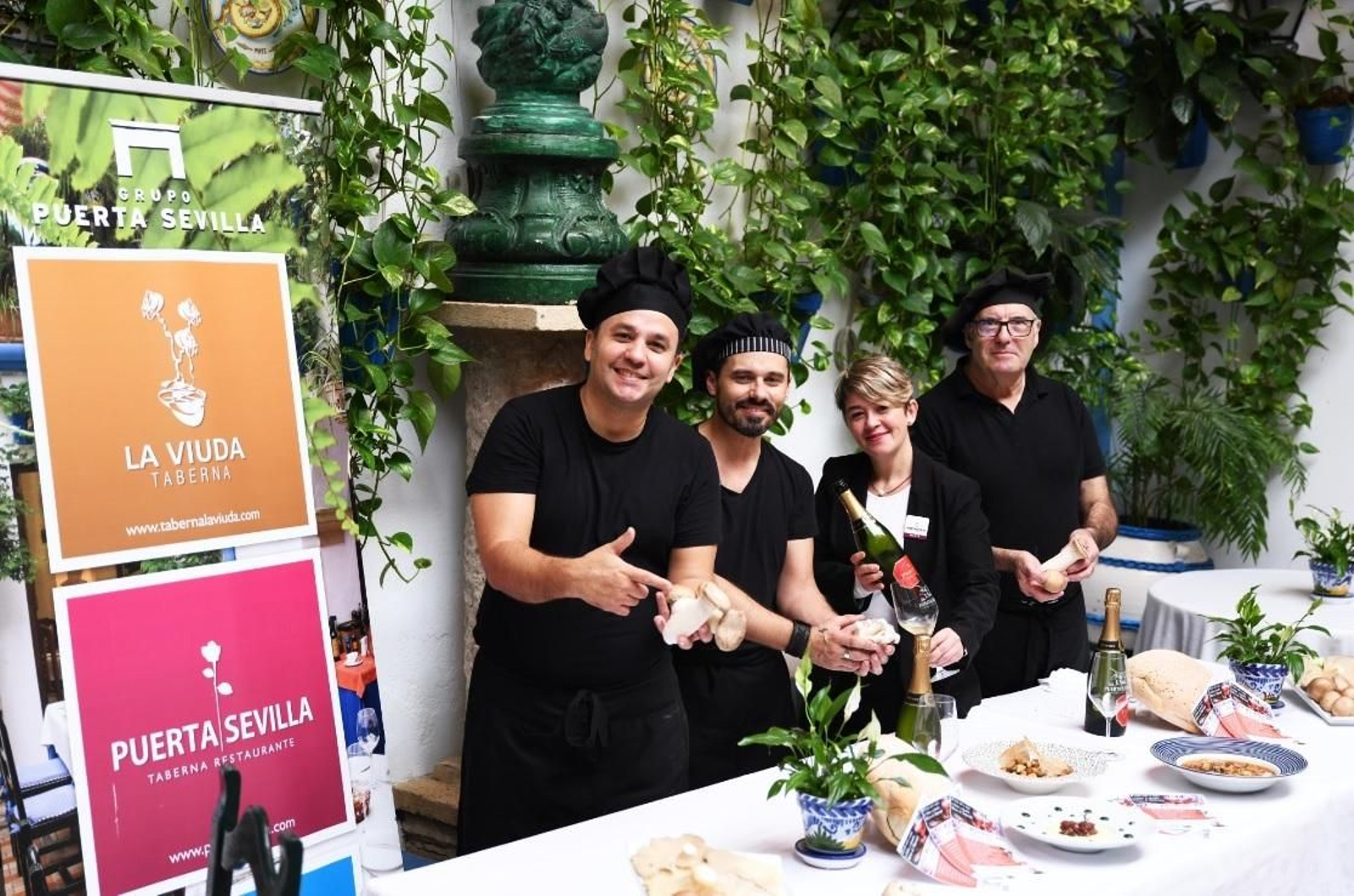 Los trabajadores de Puerta Sevilla.
