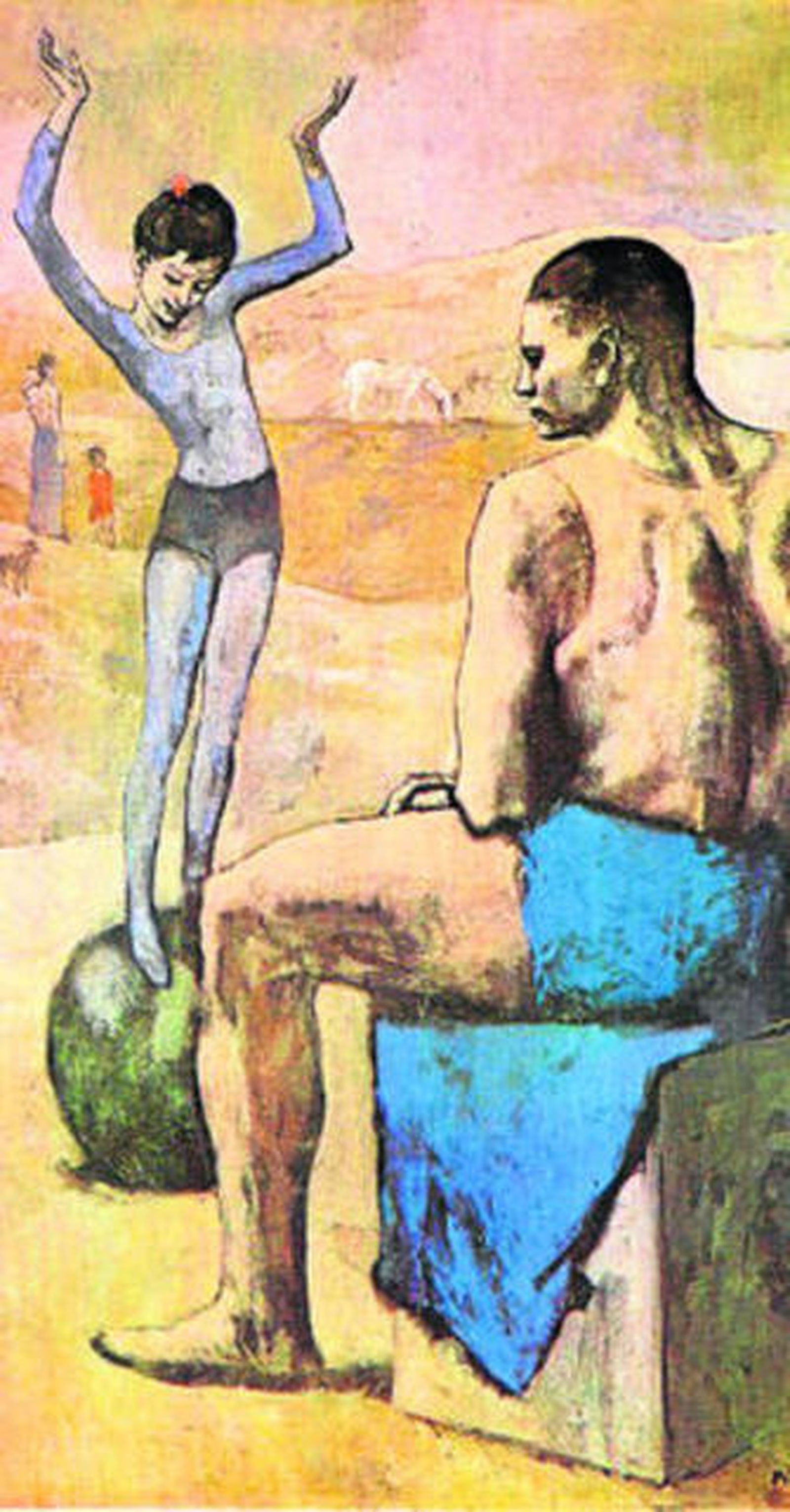 'La acróbata de la bola', de Picasso, se podrá ver en España.