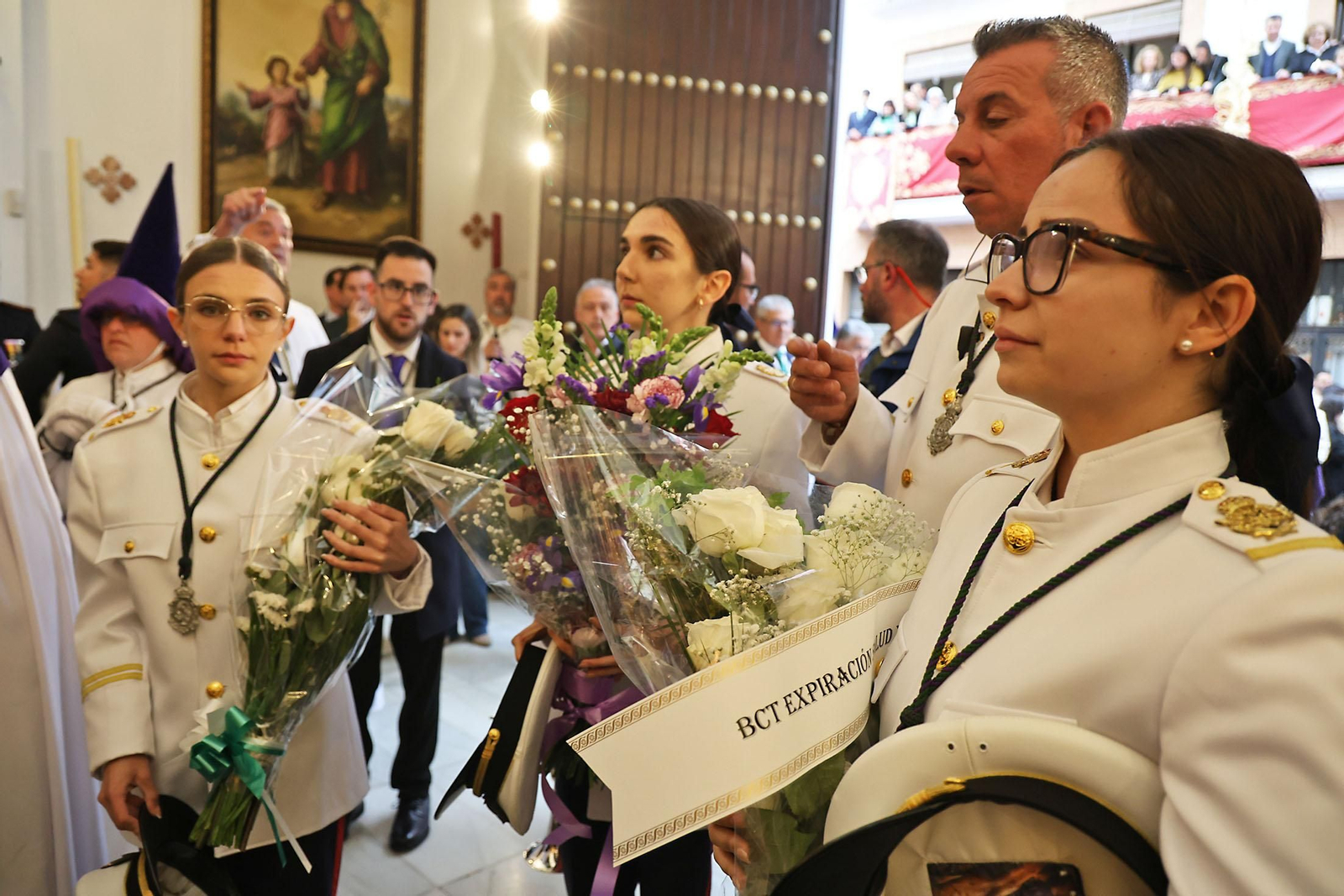 Miércoles Santo: La Hermandad de La Esperanza por las calles de Huelva