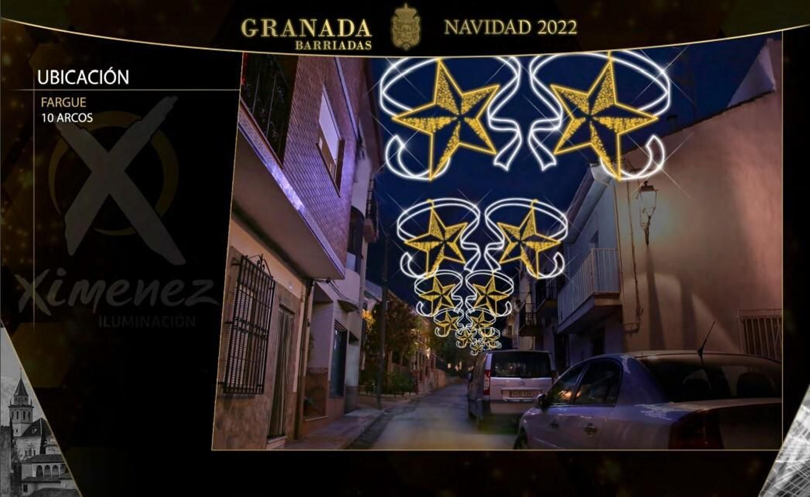 Estas son las luces de Navidad de los barrios de Granada, calle por calle