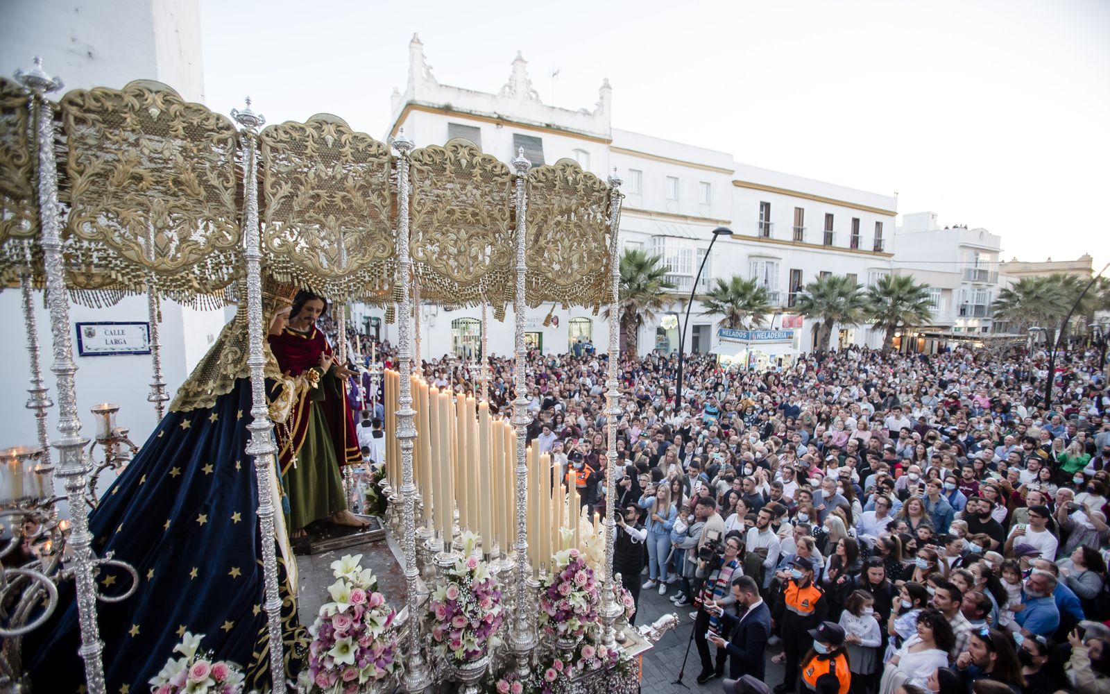 Las imágenes de la cofradía del Nazareno en la Semana Santa de  Chiclana 2022