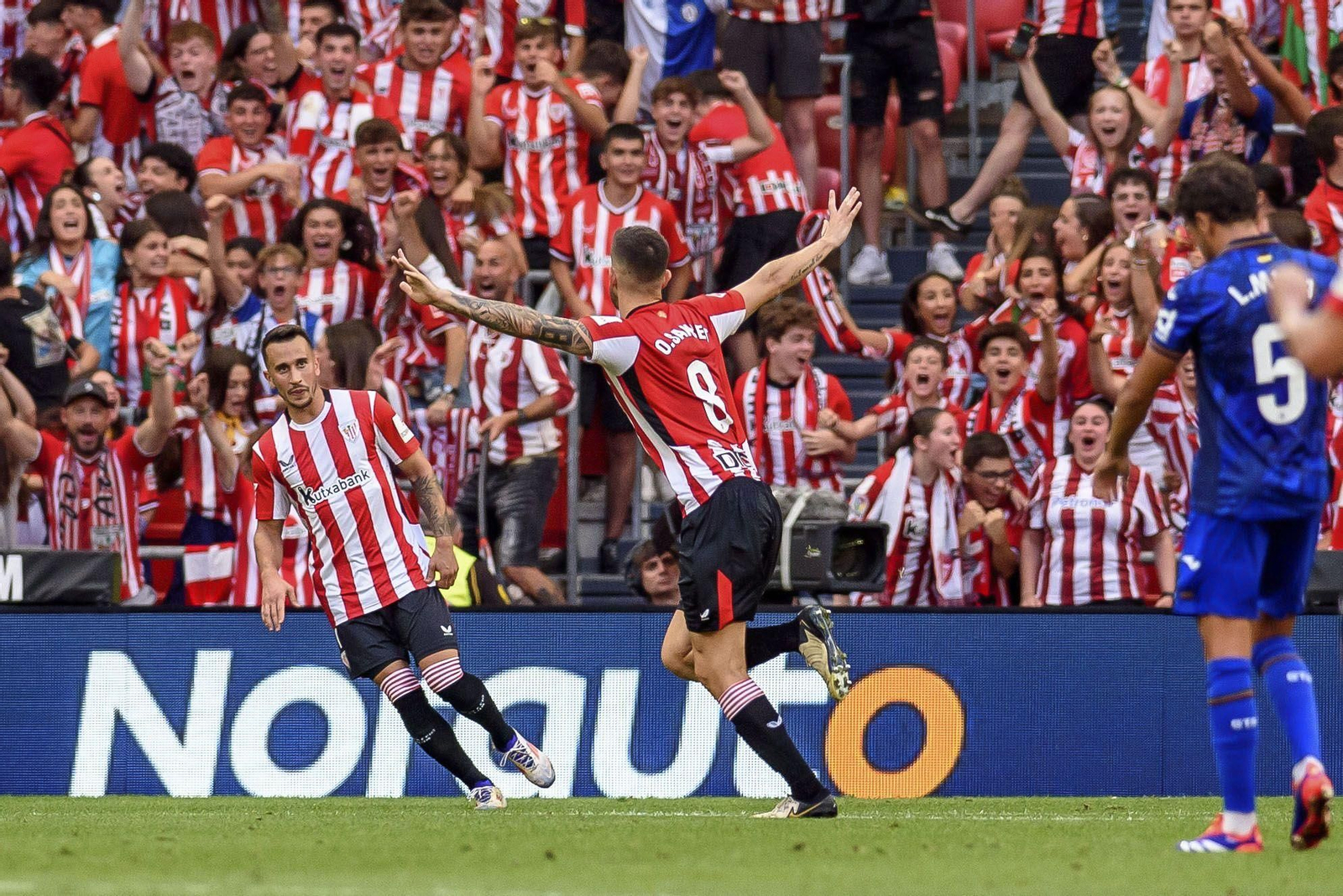 Las imágenes del Athletic - Getafe