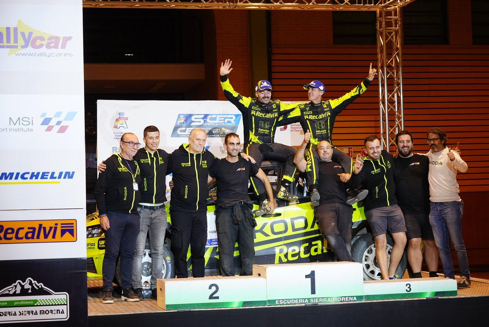 Las mejores imágenes de la entrega de premios del Rallye Ciudad de Pozoblanco