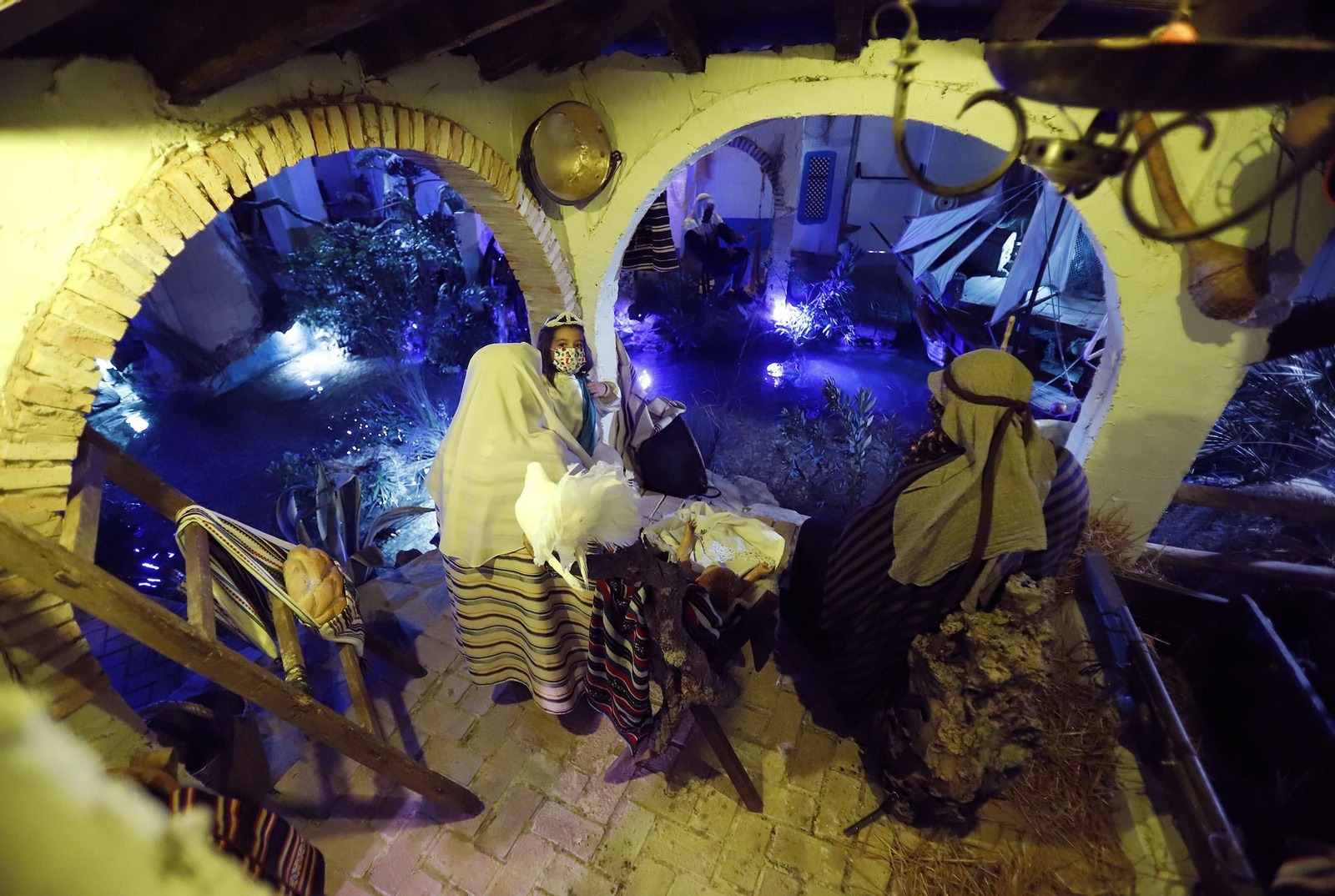 Imágenes del Belén Viviente de Beas