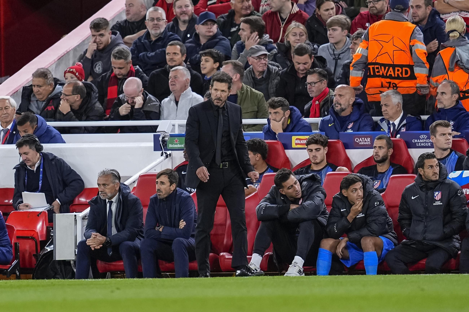 Las fotos del Liverpool - Atlético de Madrid