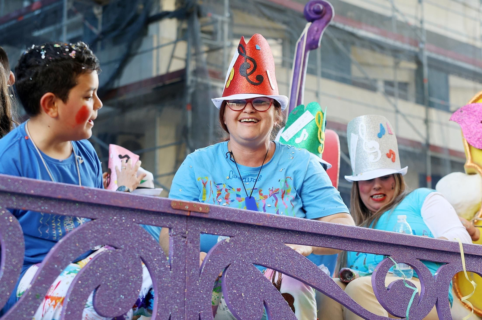 Imágenes de la cabalgata del Carnaval Colombino 2024
