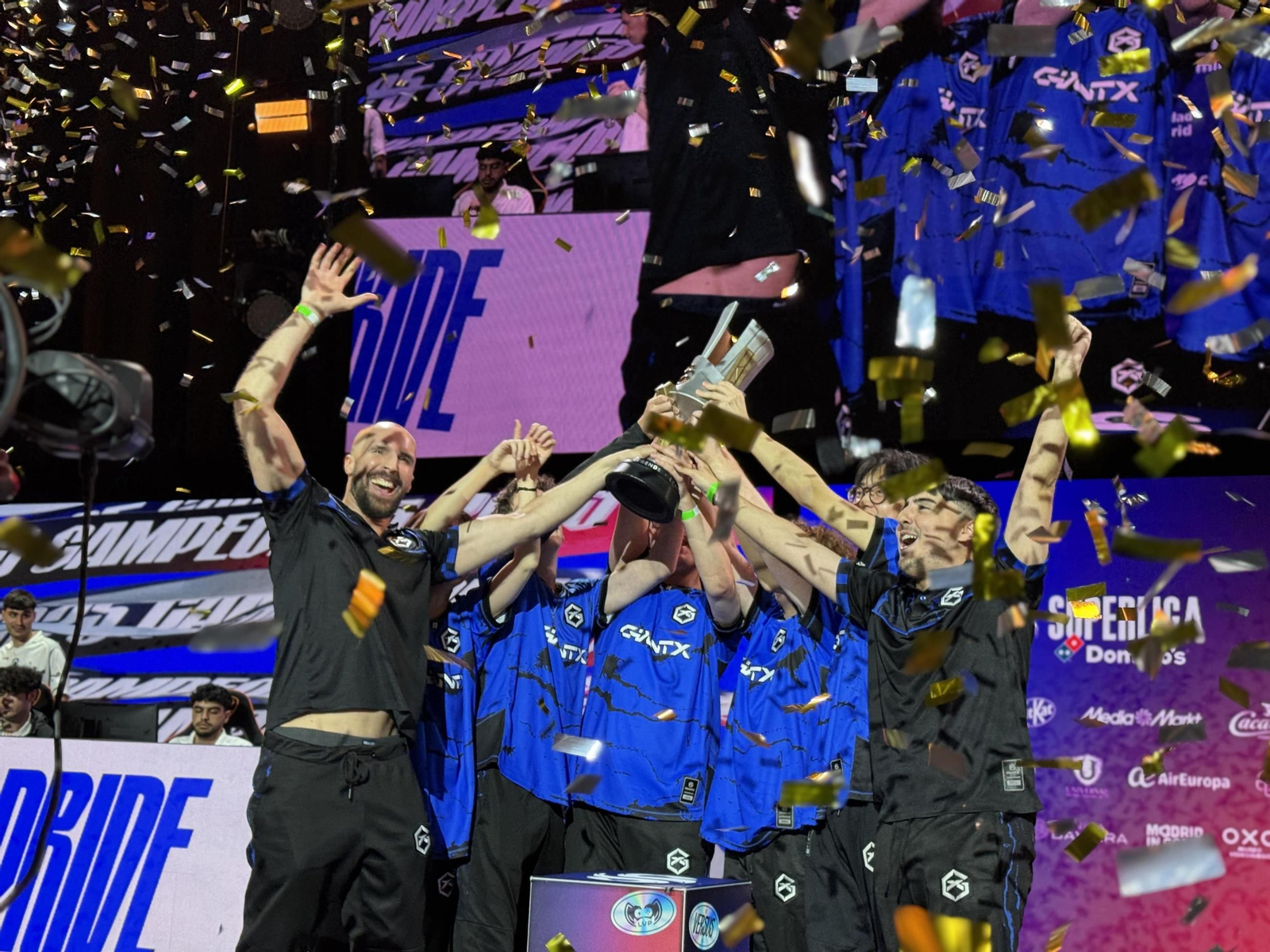 GIANTX celebra el título