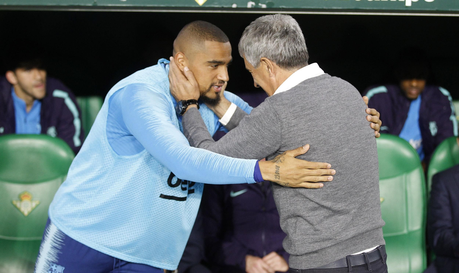 El Betis-Barcelona, en imágenes