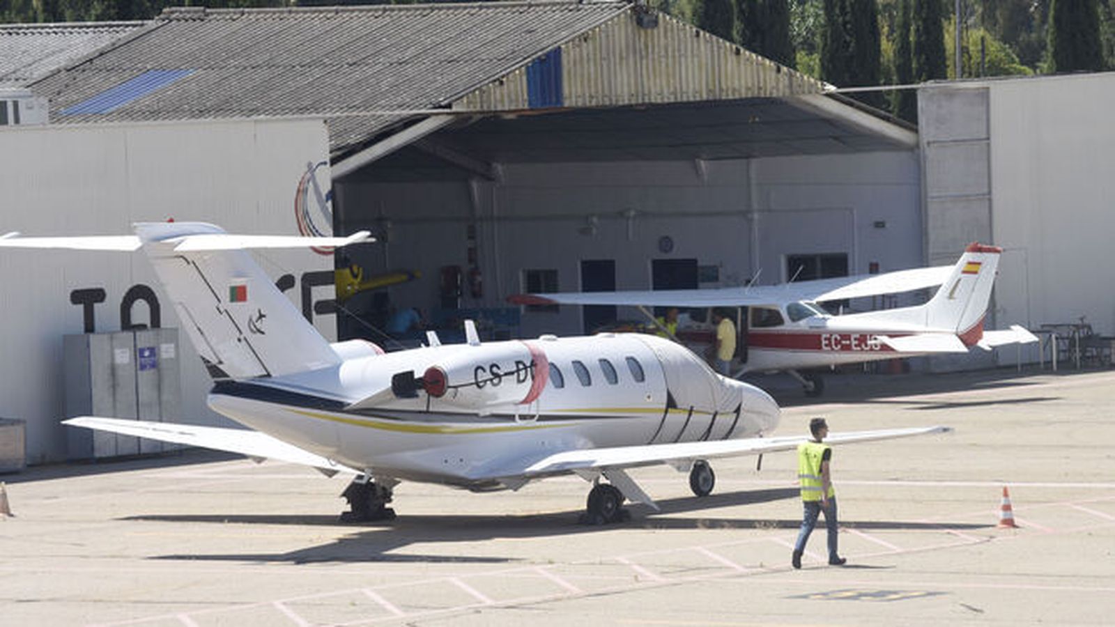 Instalaciones del Aeropuerto de Córdoba.