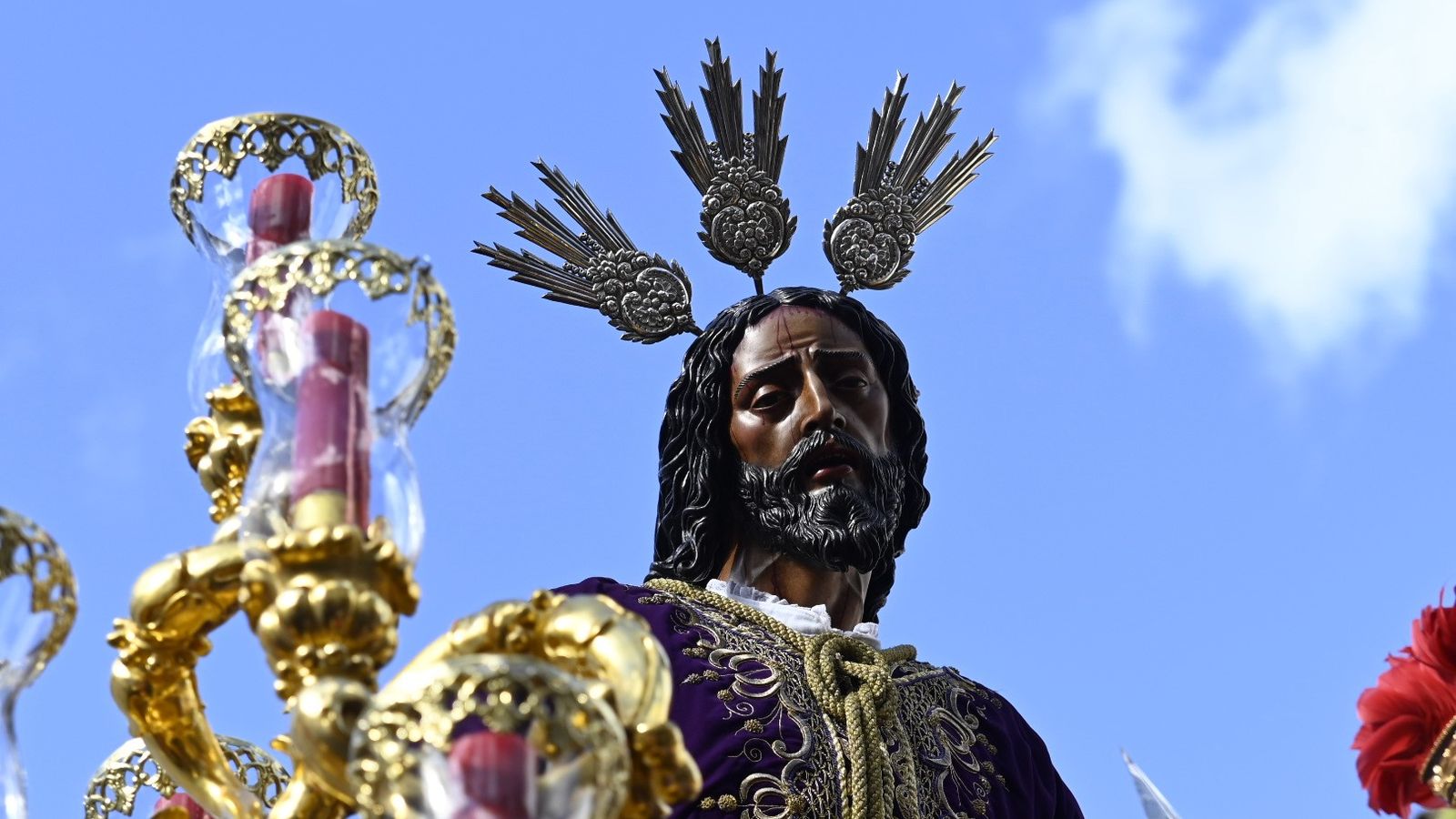 El Señor del Císter, durante su última salida procesional.
