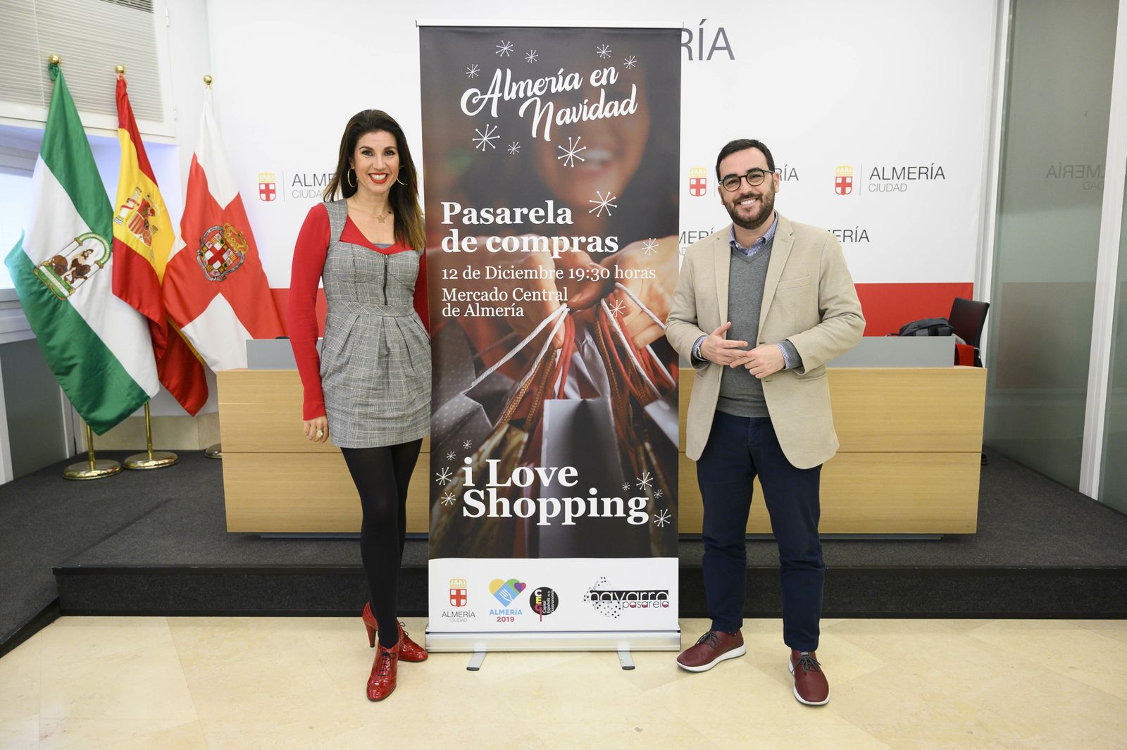 Un desfile por el amor a las compras.