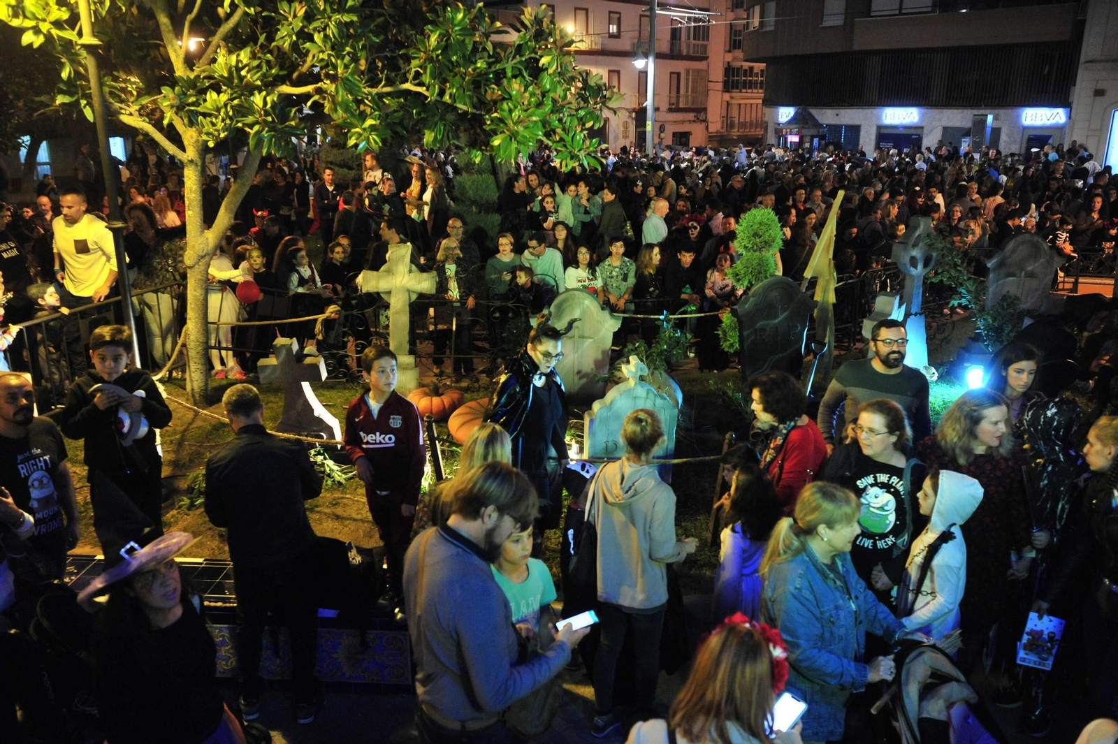 Así ha evolucionado Halloween en San Fernando durante 10 años
