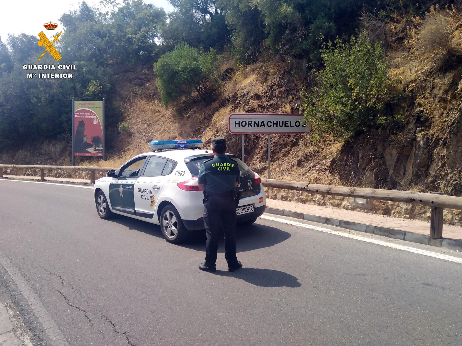Puesto de la Guardia Civil de Hornachuelos.