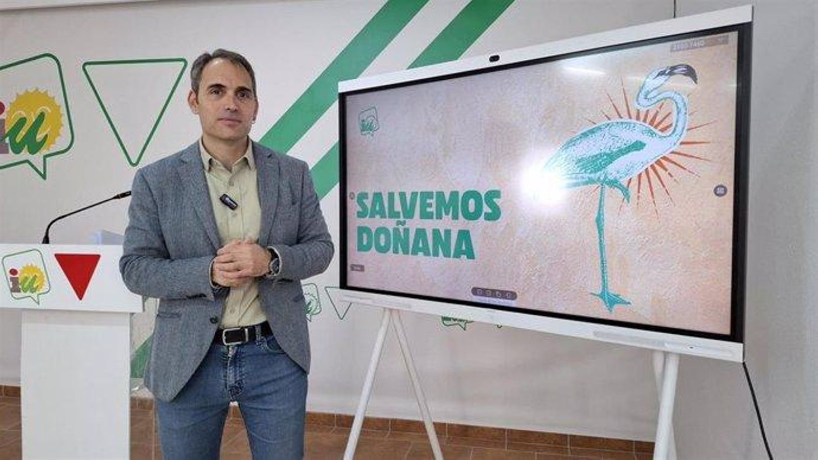 El coordinador de Izquierda Unida (IU) en Andalucía y diputado en el Congreso, Toni Valero.