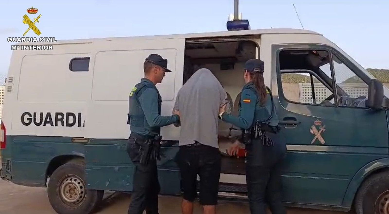 Una detención de la Guardia Civil