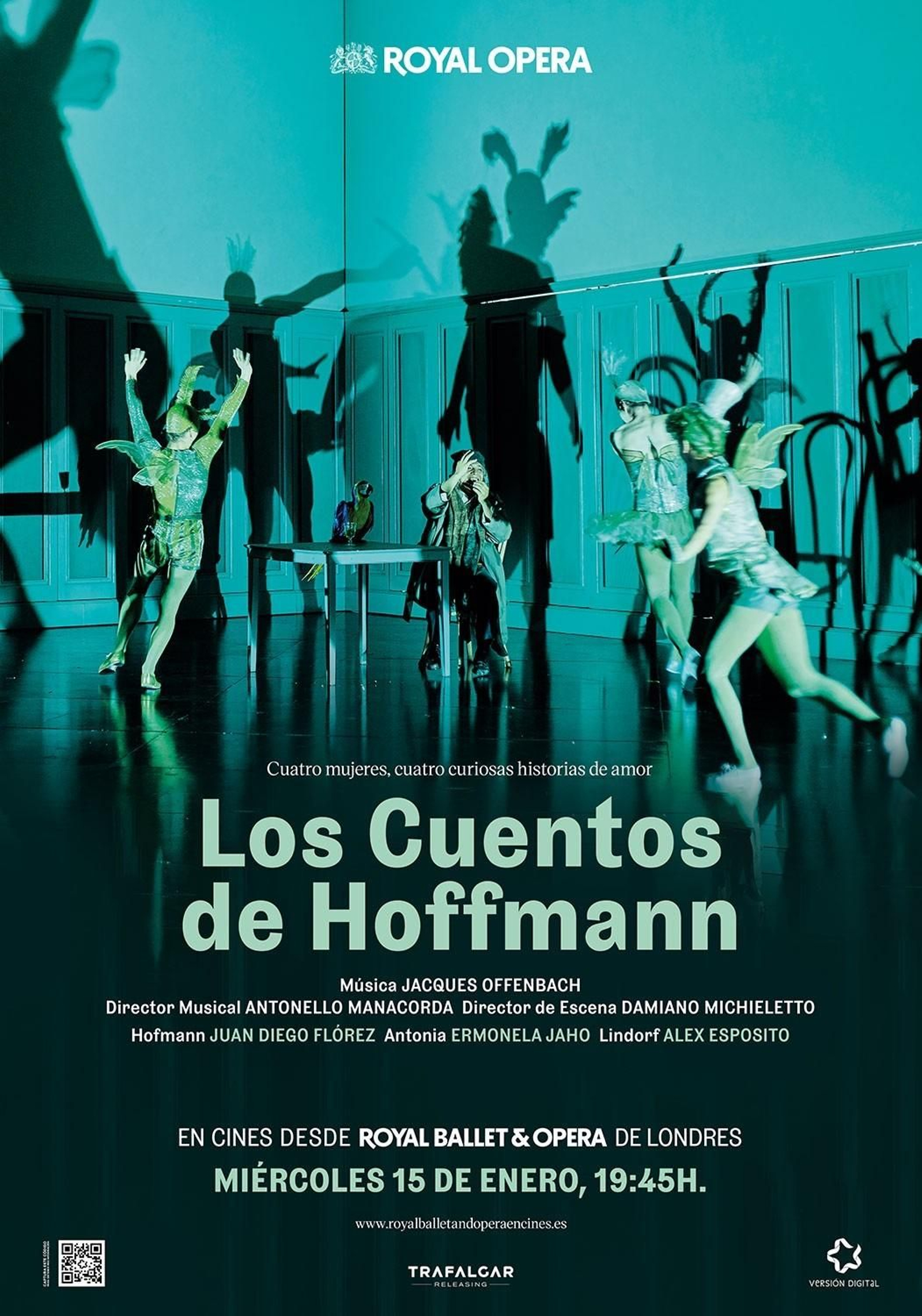 Cartel de la producción 'Los cuentos de Hoffmann'