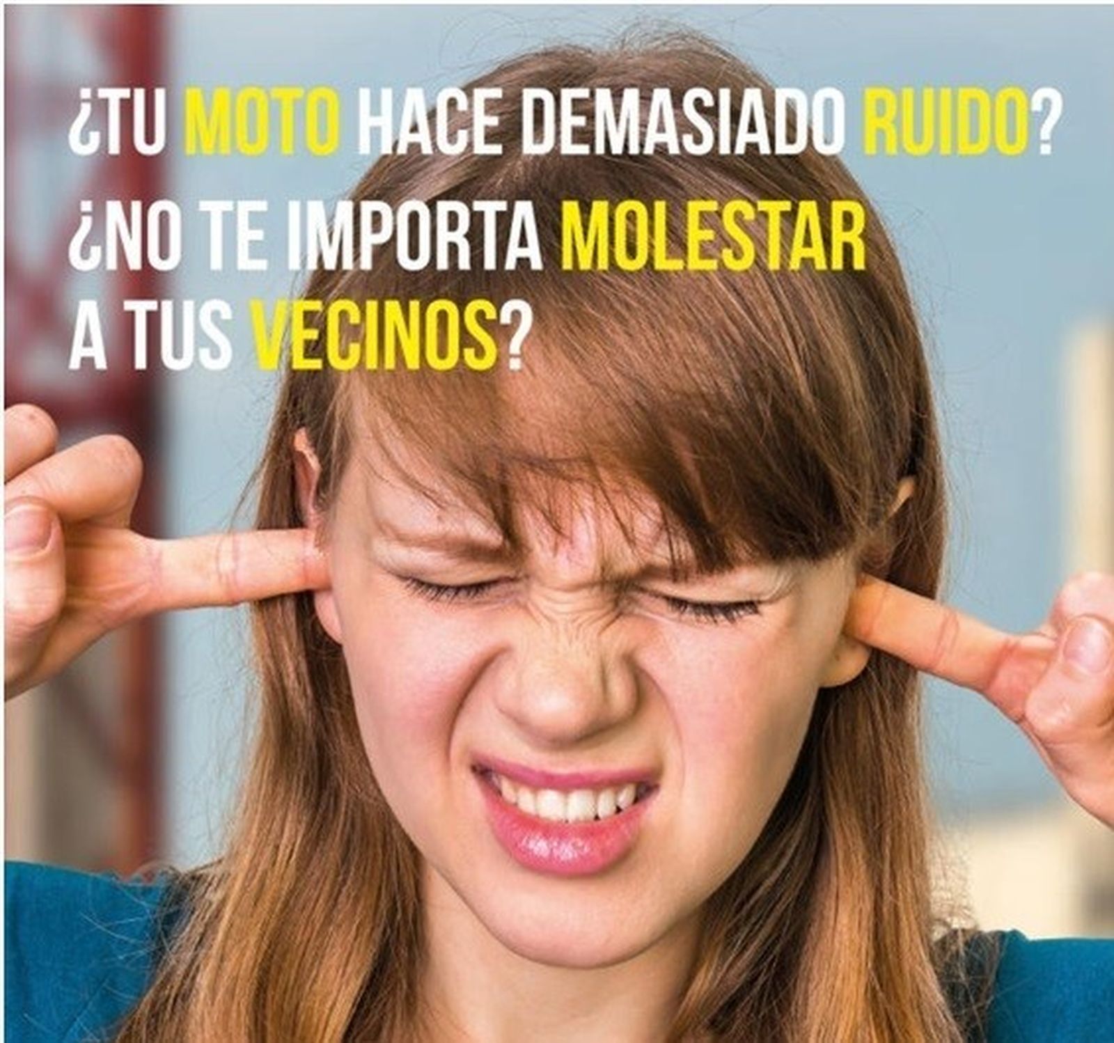 Cartel de la campaña de sensibilización