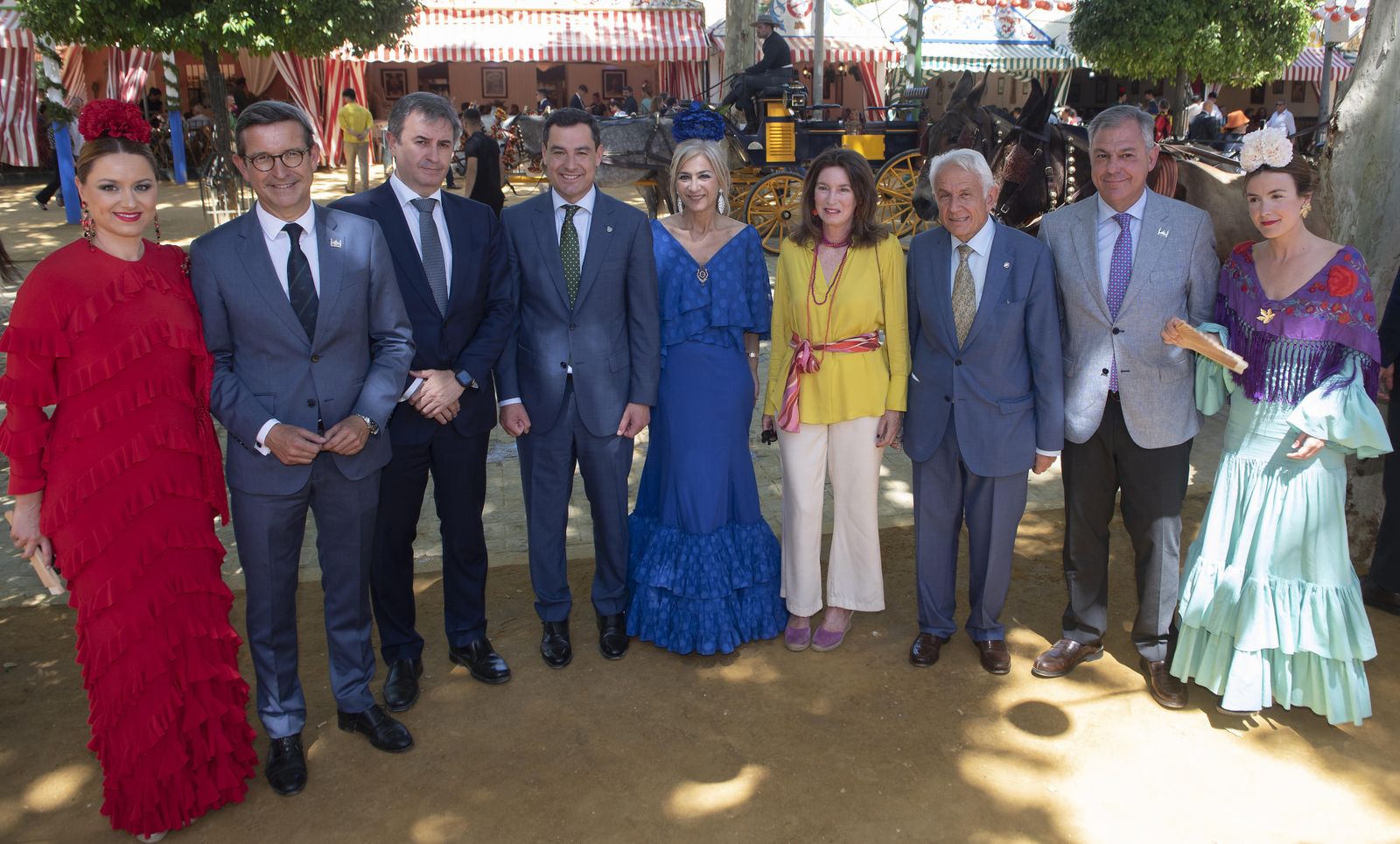 Minerva Salas, Jorge Paradela, Rafael Sánchez, Juanma Moreno, Patricia del Pozo, Cristina Parias, Antonio Pascual, José Luis Sanz y Blanca Gastalver.