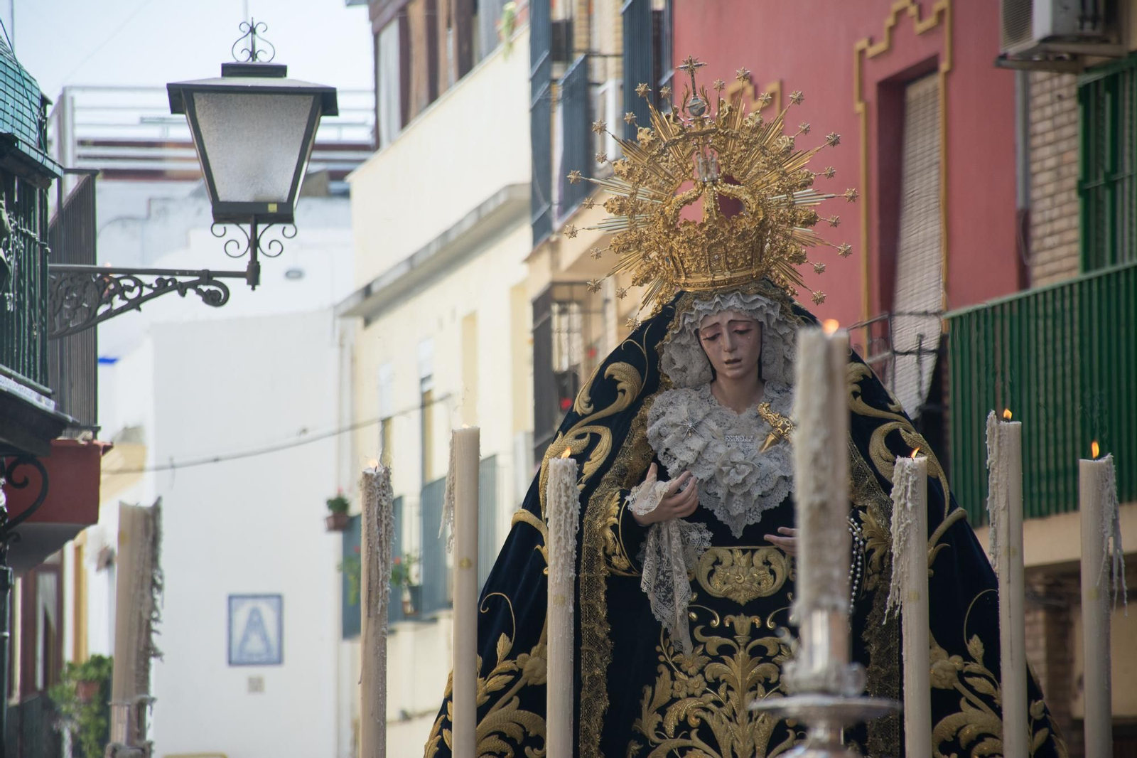 Traslado de la Estrella desde Santa Ana a su Capilla