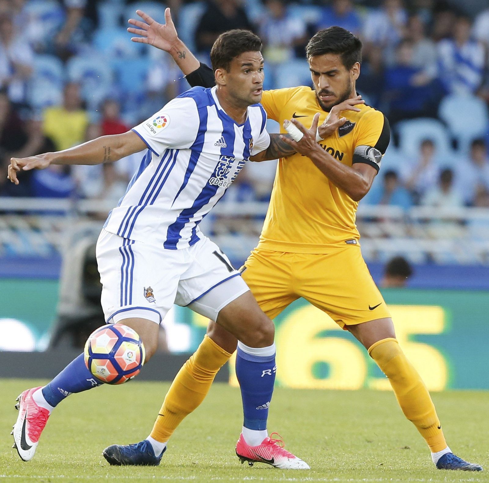 Las imágenes del Real Sociedad-Málaga