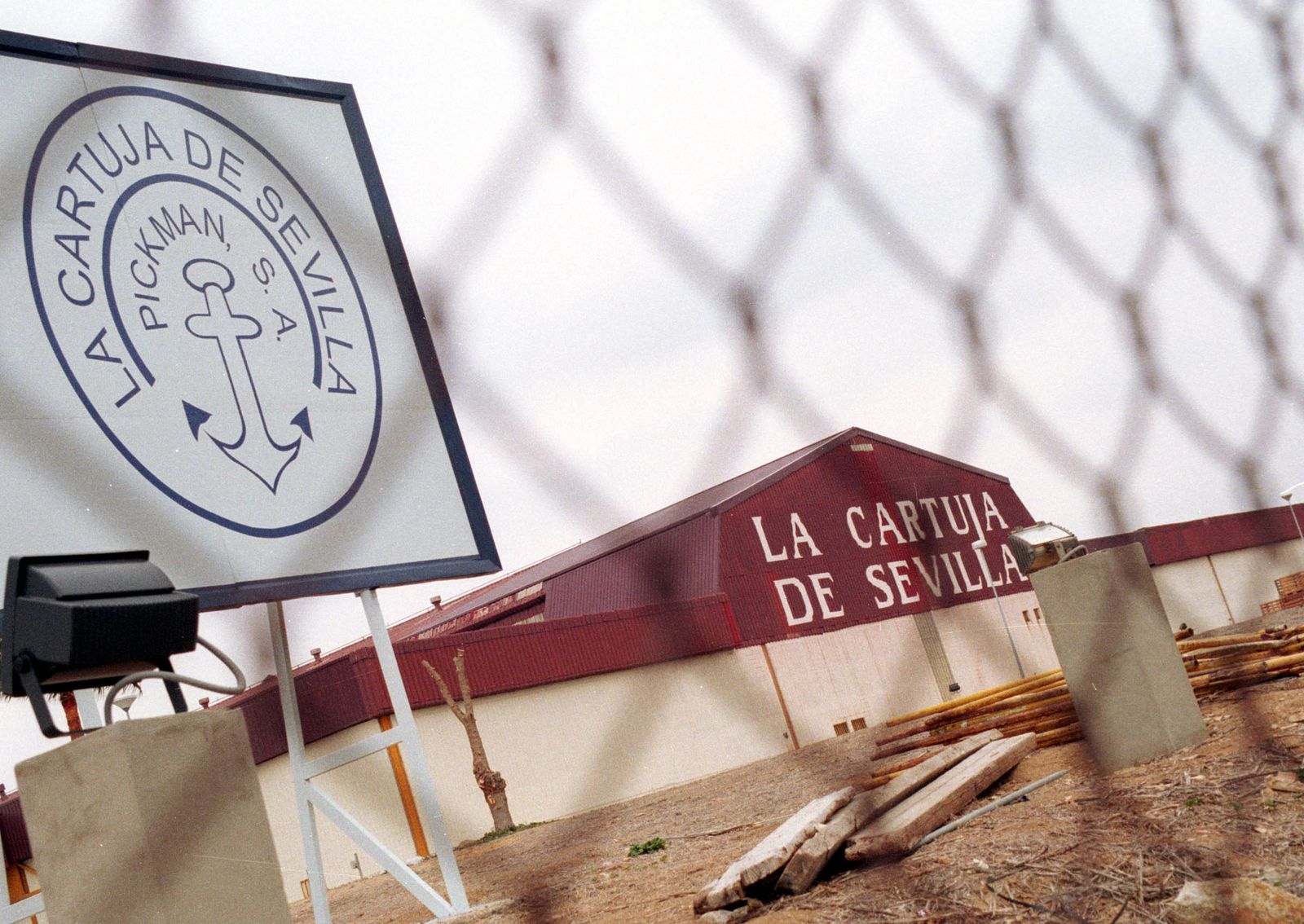 La fábrica de La Cartuja Pickman está en Salteras (Sevilla)