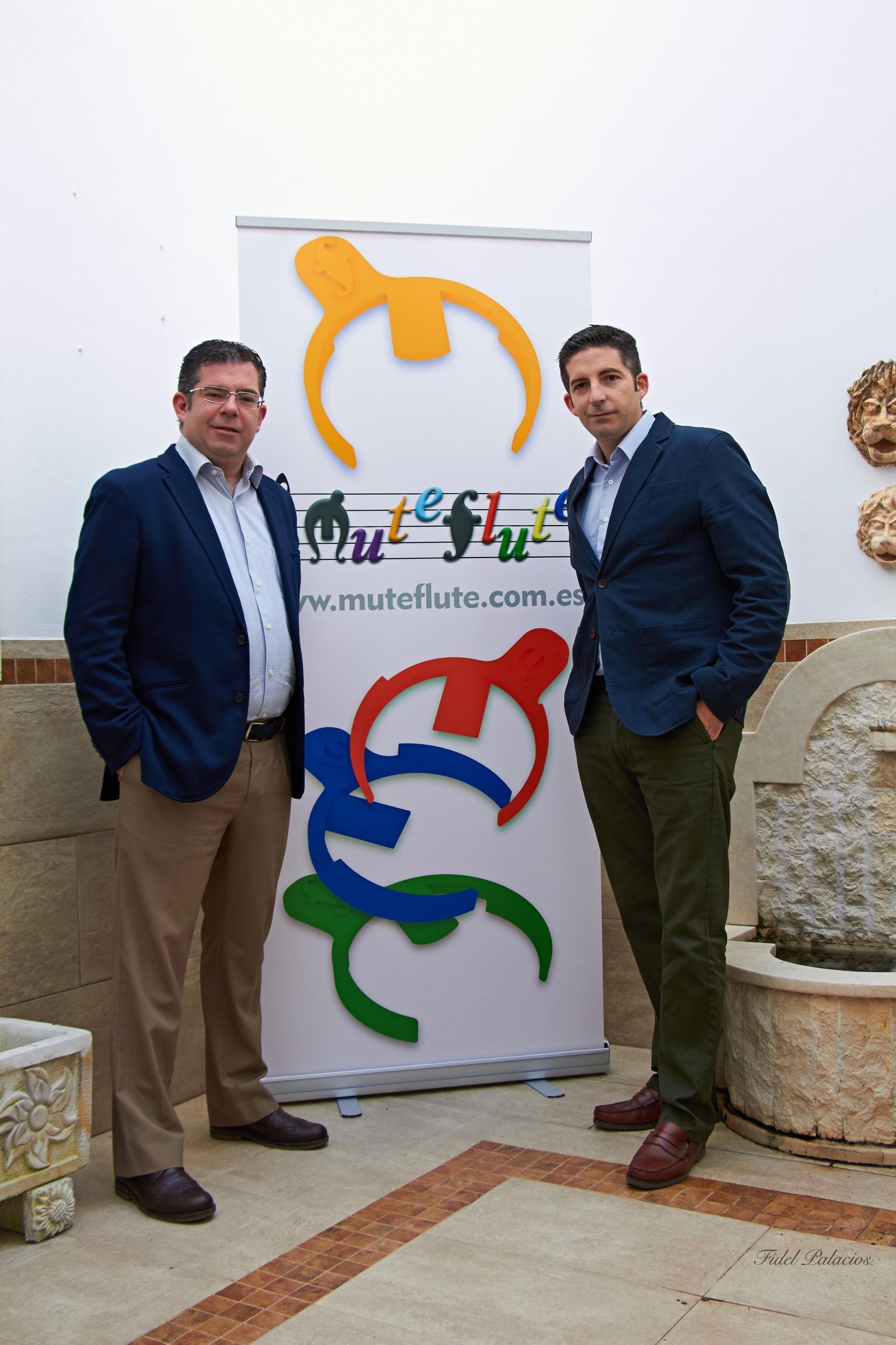 Francisco José y Joaquín Juárez Salas, creadores del invento.