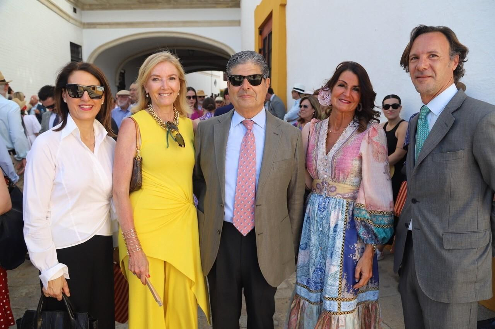 Mª Isabel Solís, Eva Lacañina, Luis Alfonso López, María de Nova y Josemi Luque