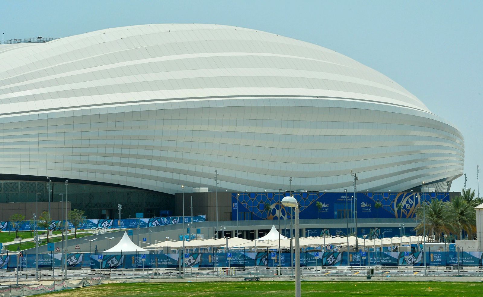 Este es el espectacular estadio Al Wakrah de Catar