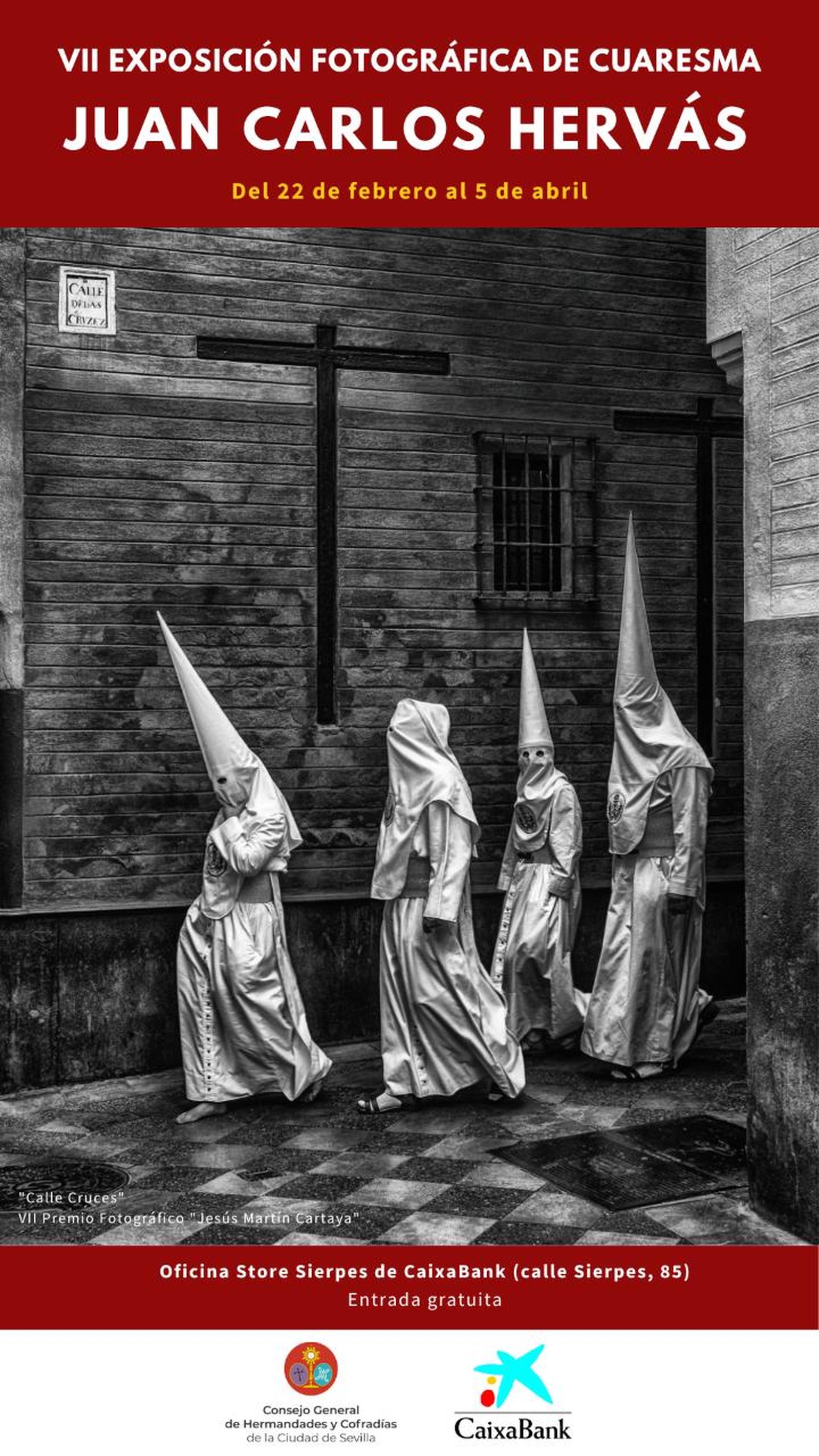 Un fragmento del cartel que anuncia la exposición fotográfica.