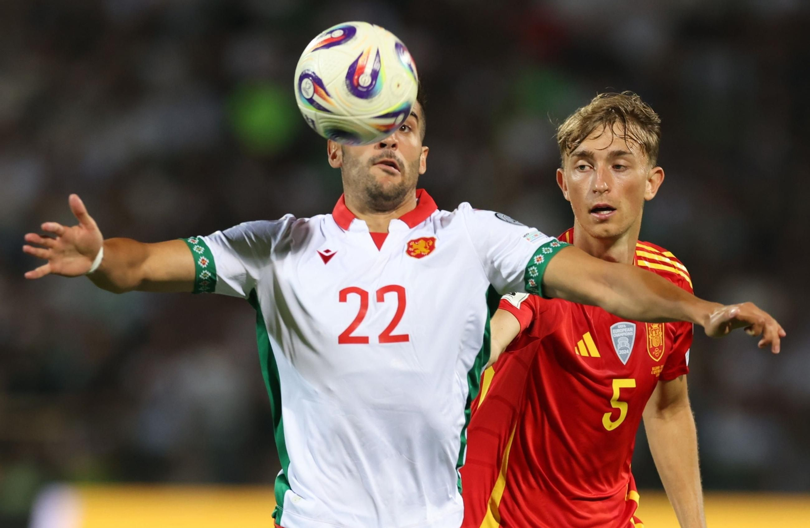 Las mejores fotos del Bulgaria - España