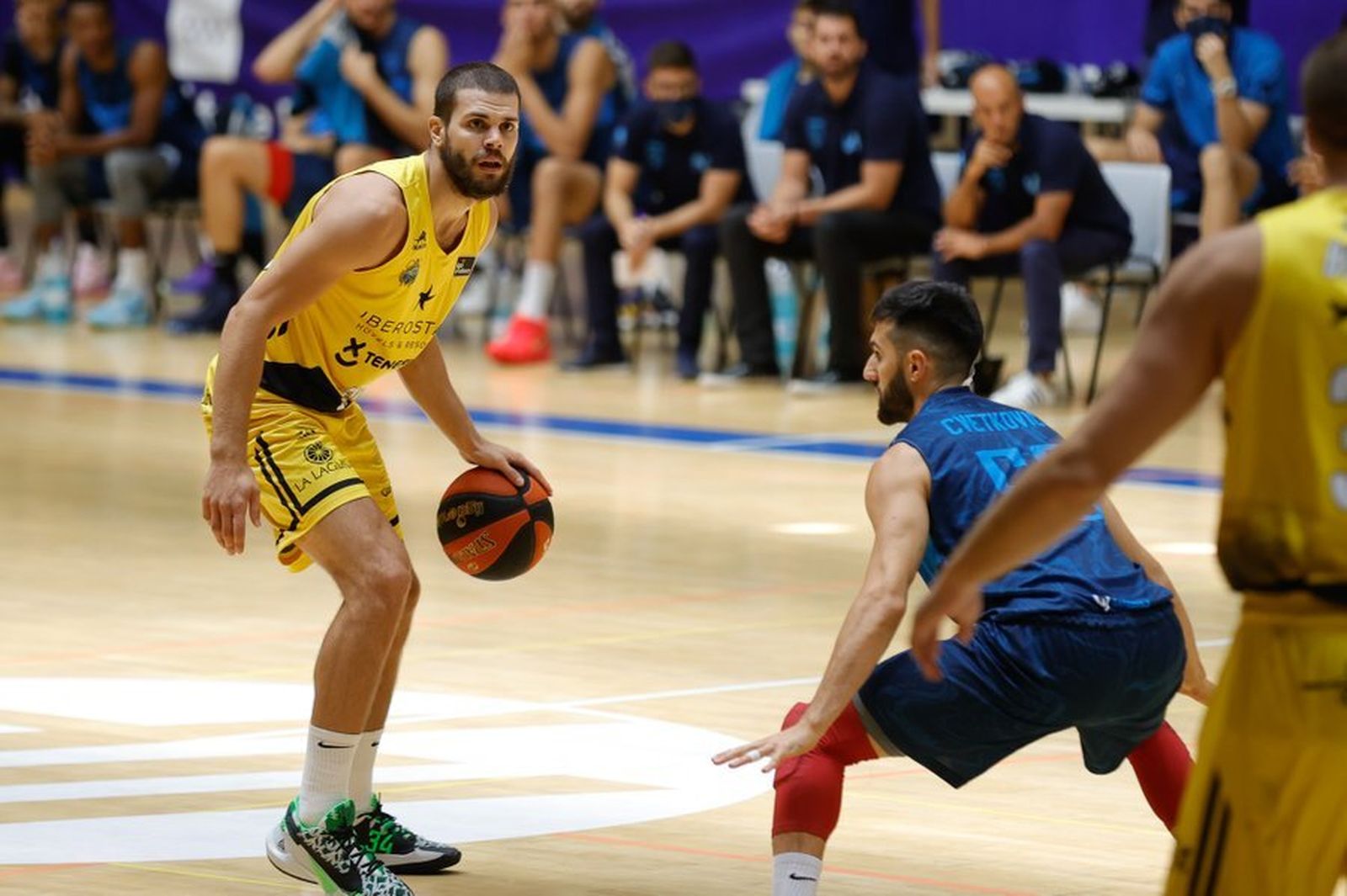 Dejan Todorovic, en el amistoso contra el Movistar Estudiantes.