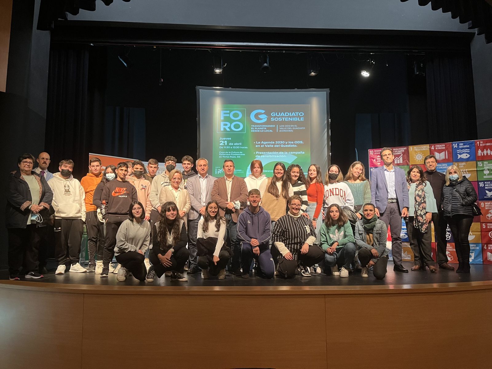 Participantes en el Foro Guadiato Sostenible.