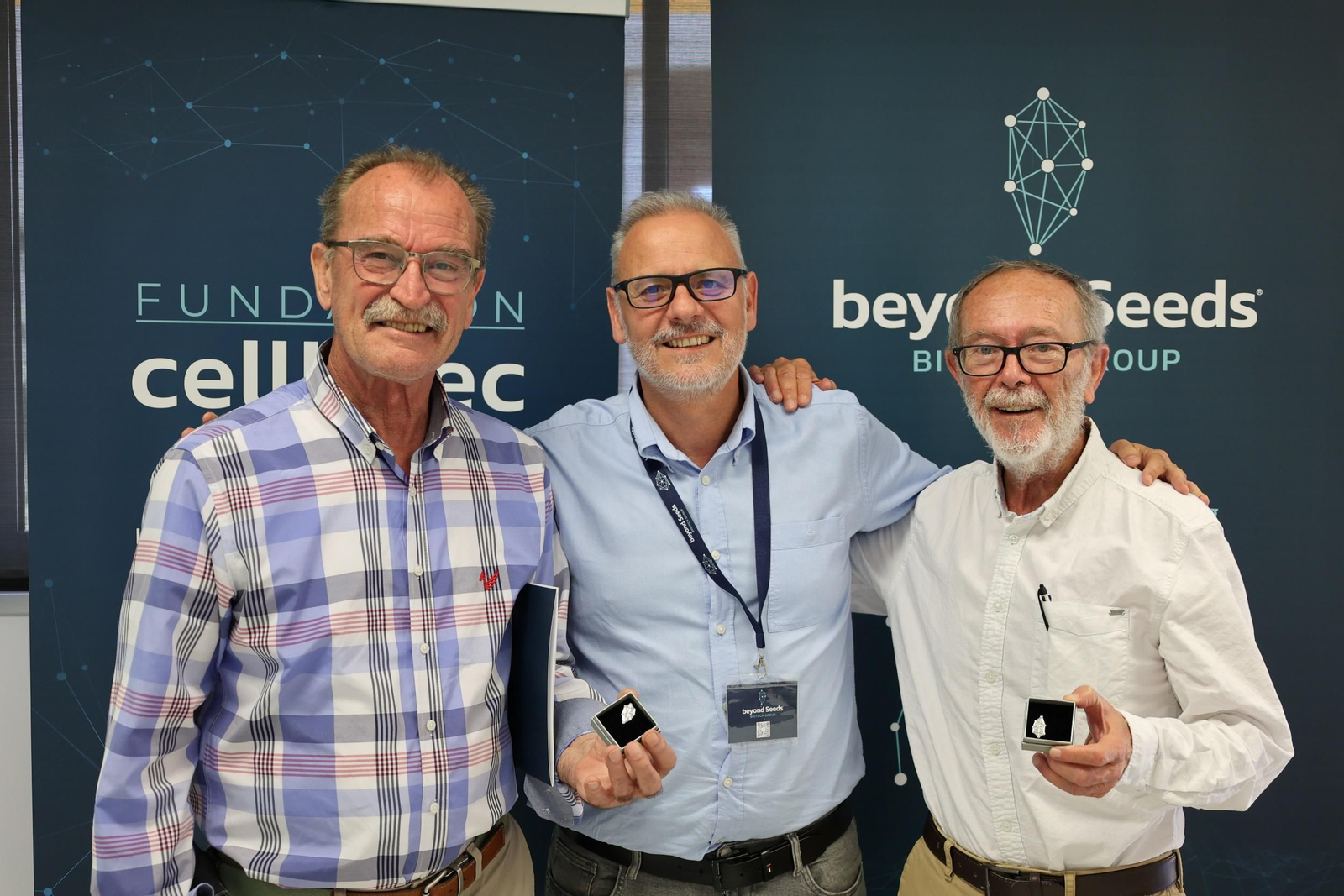 Miguel Guzmán, Francisco Bermúdez y Antonio Fernández.