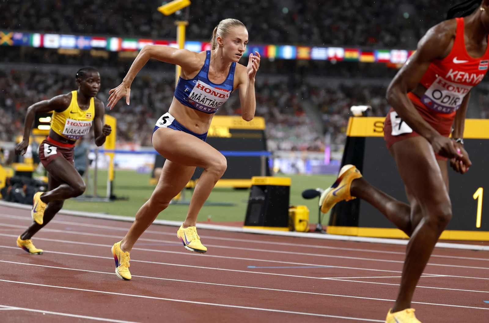 Las fotos del prometedor triunfo de Attaoui y del resto de la jornada del Mundial de Atletismo