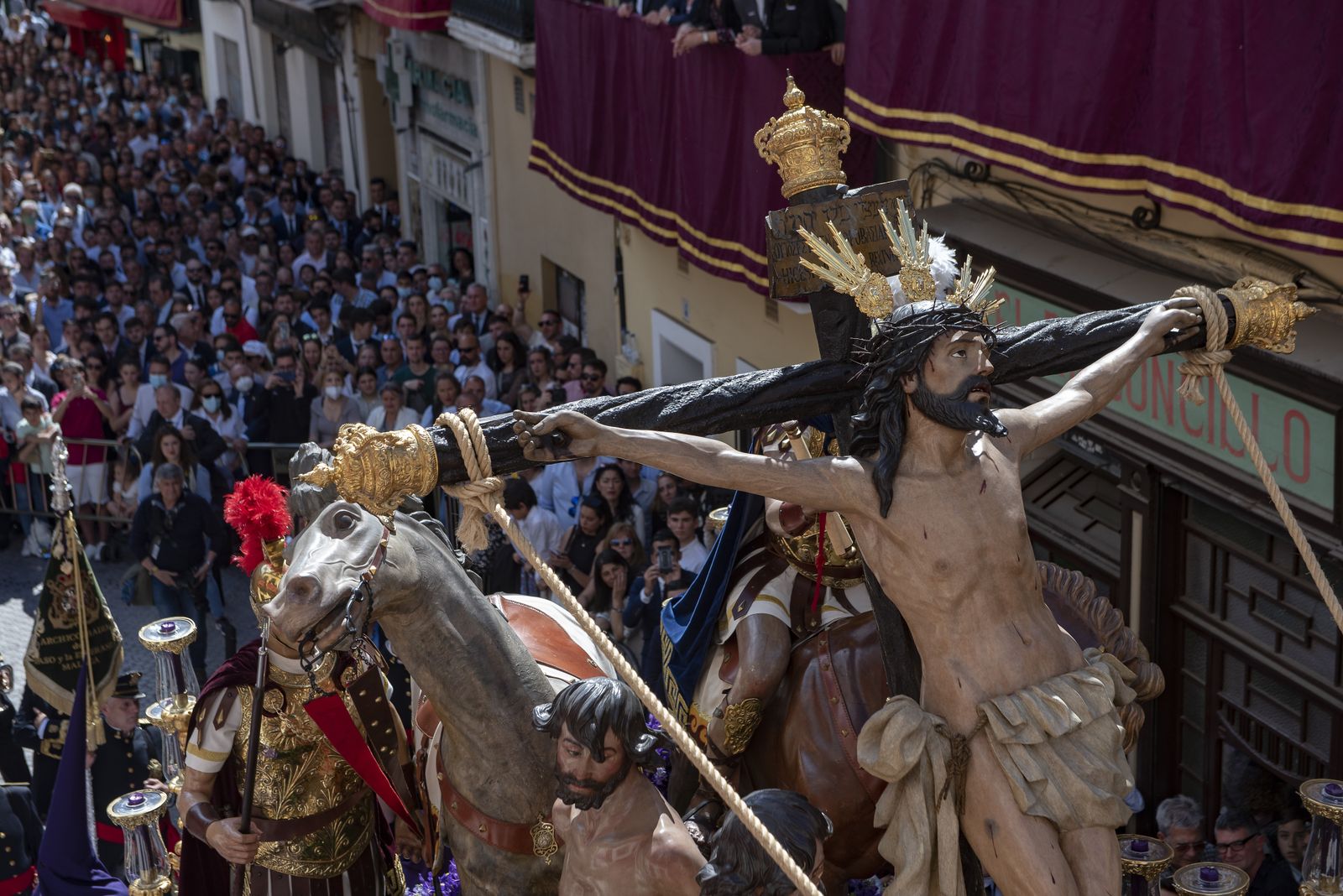 Las imágenes de la hermandad de La Exaltación