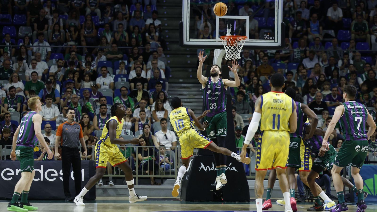 El Unicaja-MoraBanc Andorra, en fotos