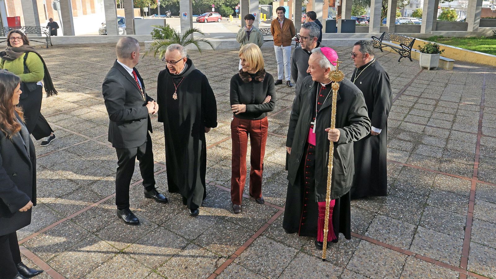 Imágenes de la bendición de María Santísima de los Enfermos y Reina de Todos los Santos