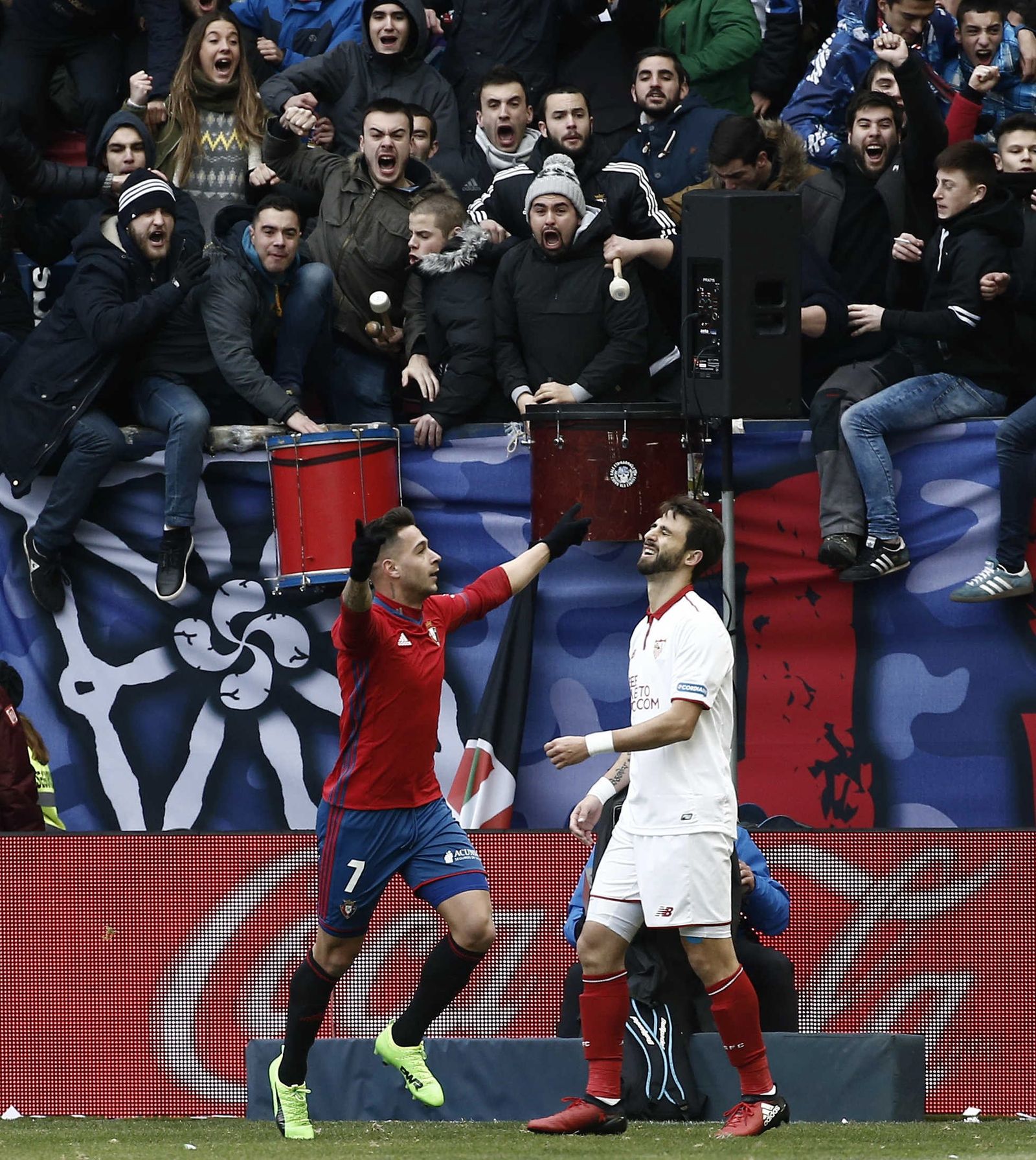 Las imágenes del Osasuna-Sevilla