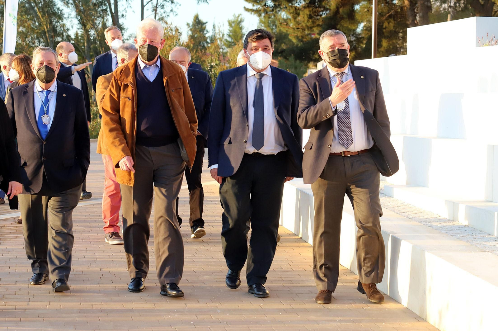 Imágenes del entorno del Santuario de la Cinta en su inauguración