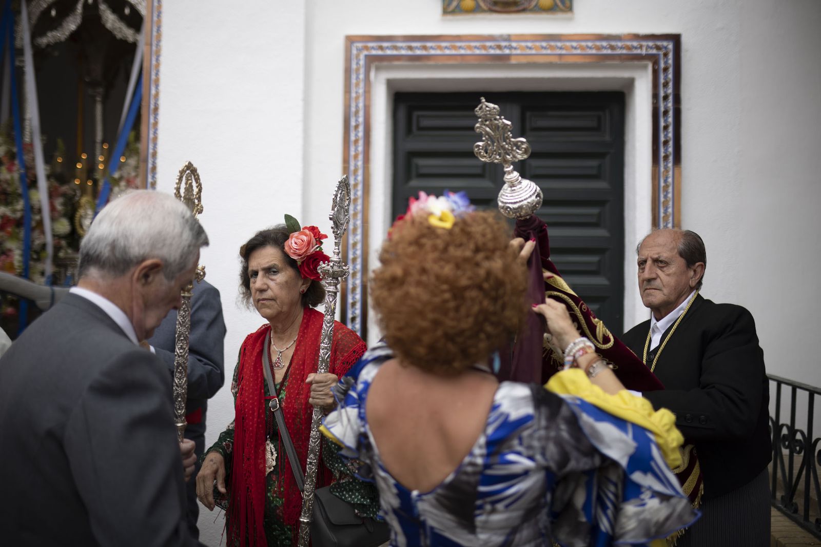 El Rocío 2023: Imágenes de ambiente en la aldea durante la presentación de las Hermandades