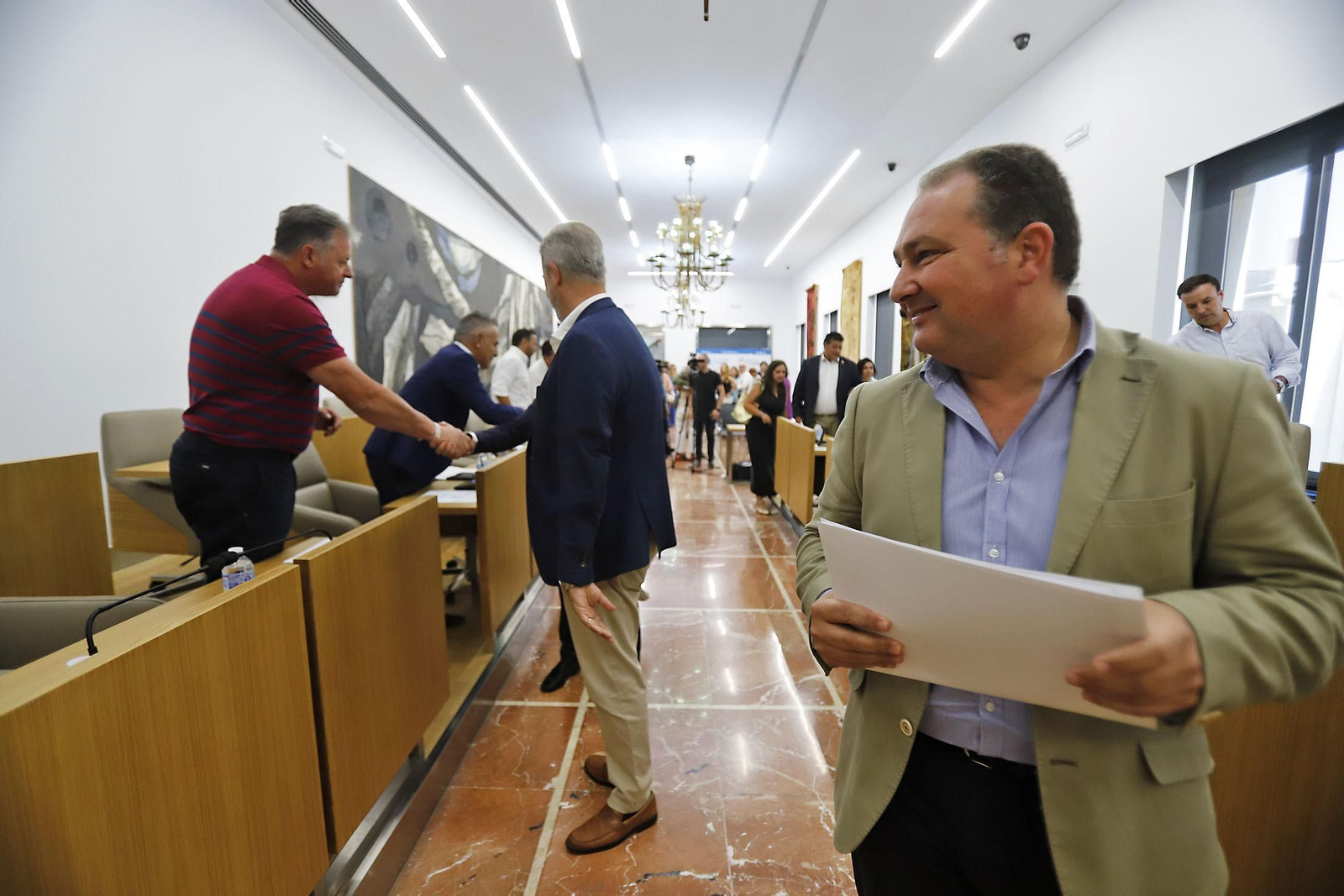 Imágenes del Pleno Extraordinario en la Diputación