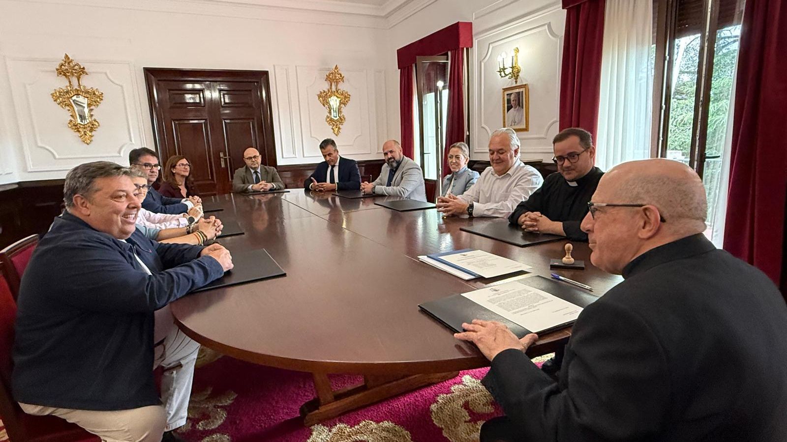 Reunión de la Fundación Monasterio de Santa Clara de Moguer.