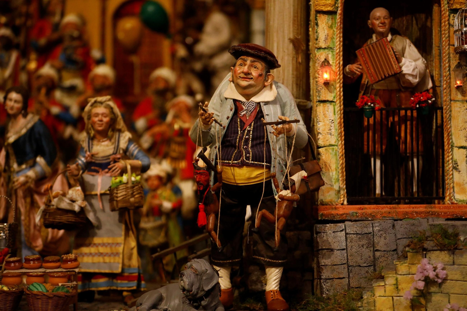 El impresionante belén napolitano de la ermita de la Alegría