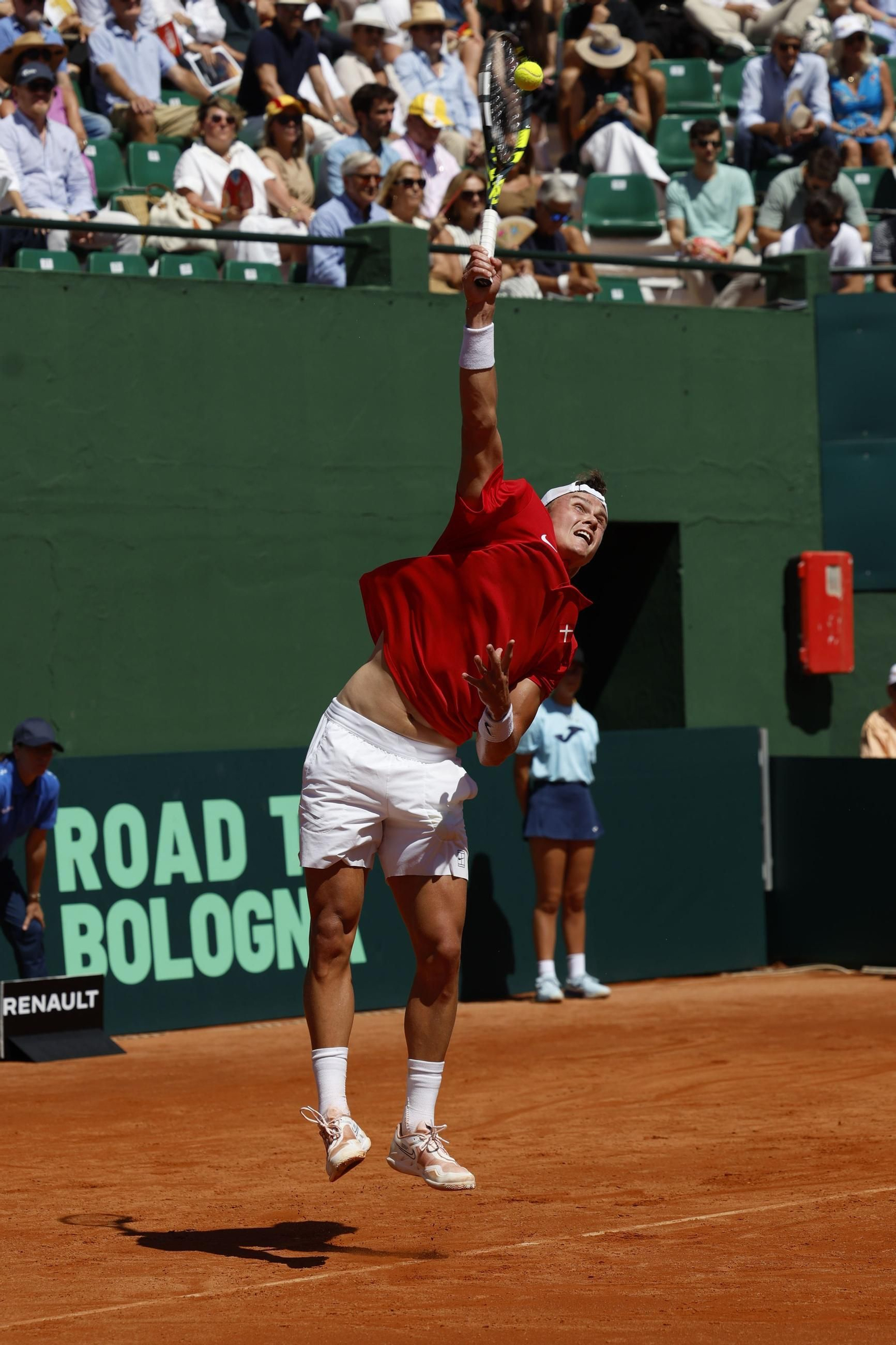 Copa Davis en Marbella: Pablo Carreño pierde ante Holger Rune (7-5 y 6-3)