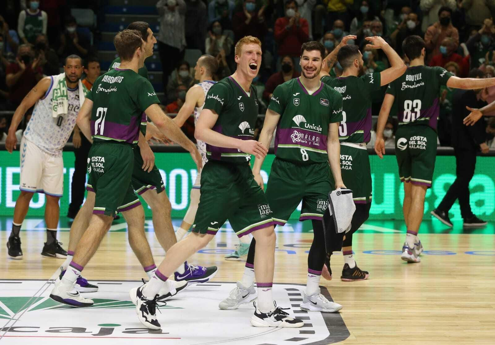 Las fotos del Unicaja-Surne Bilbao Básket